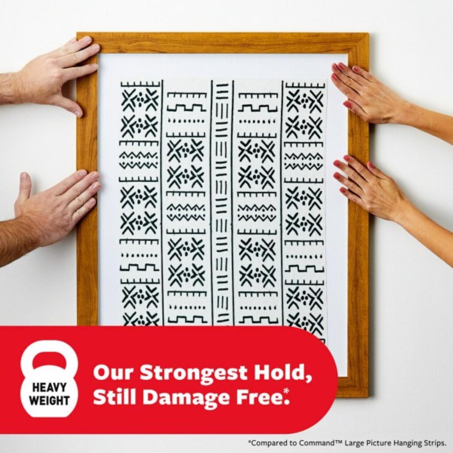 3M Command Extra Large Foam Strips 4 pk