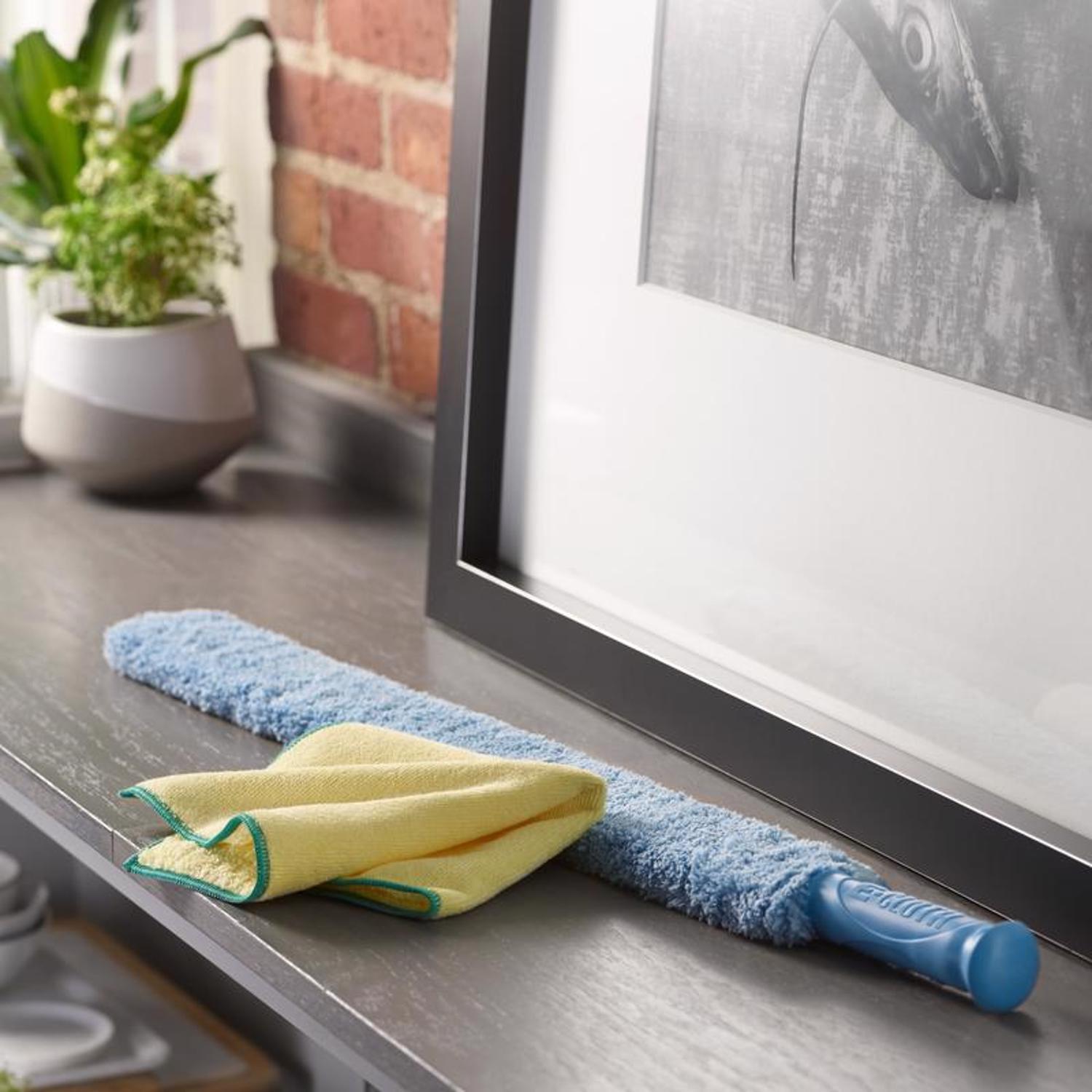 E-Cloth High Performance Microfiber Dusting Cloth 12.5in. W x 12.5in. L 1 Pack