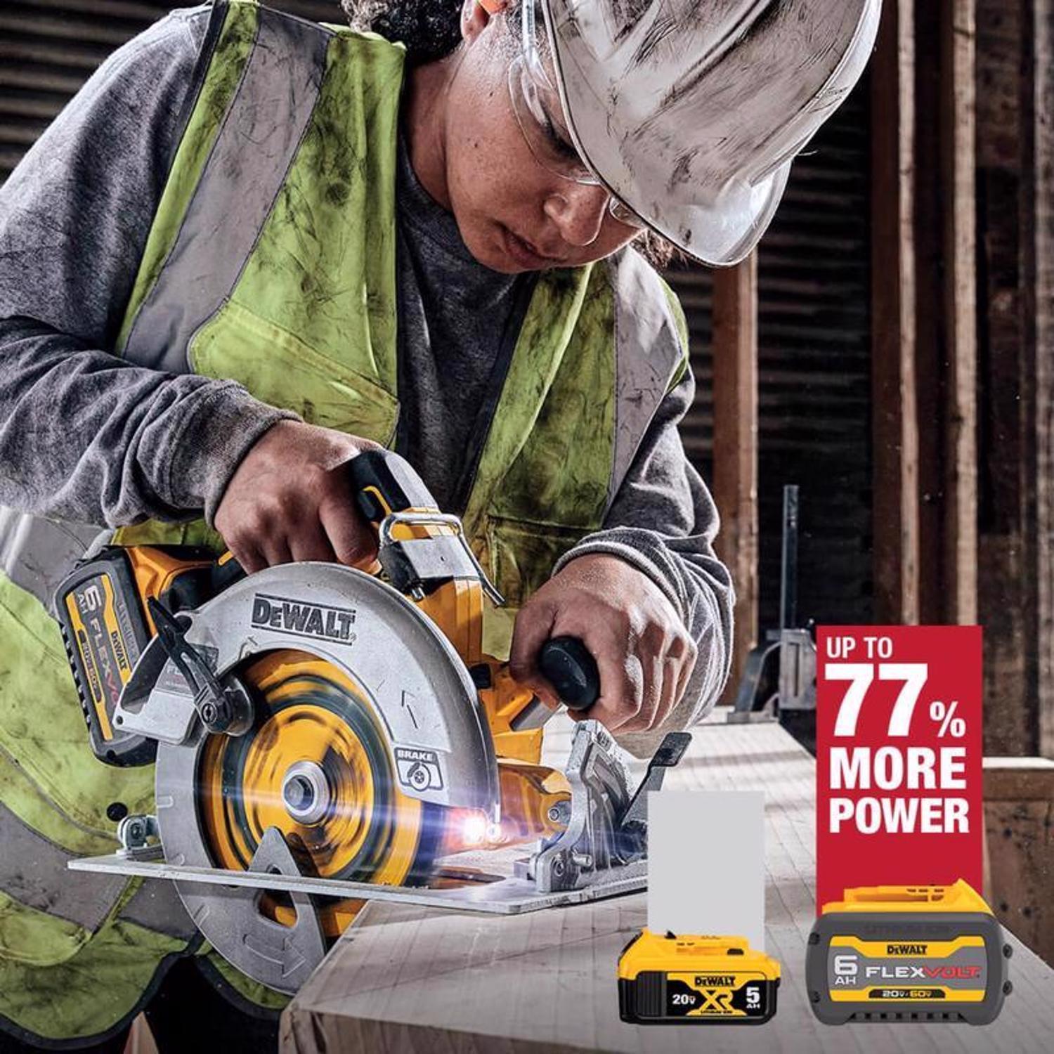 DeWalt 20V MAX 7-1/4 in. Cordless Brushless Circular Saw Tool Only