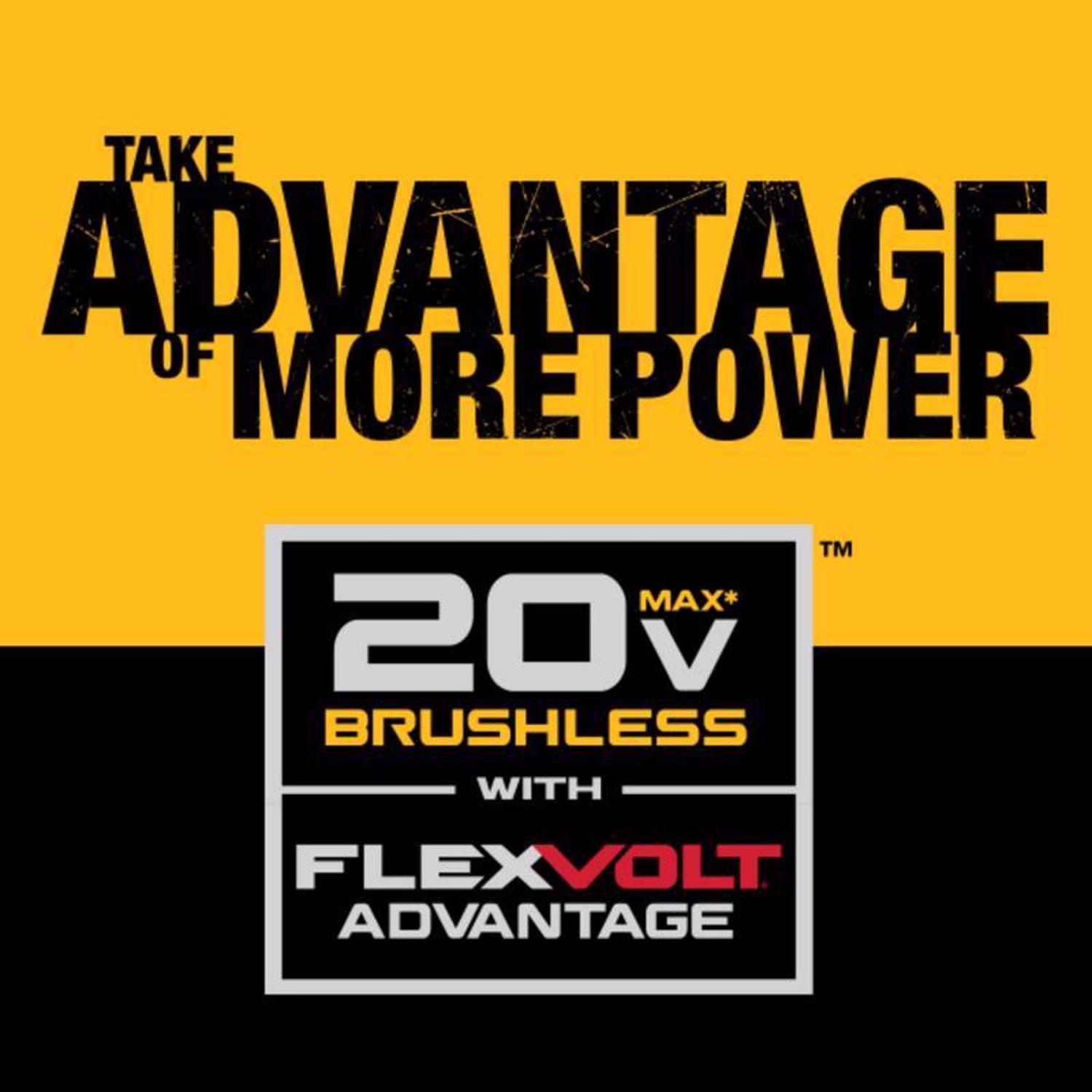 DeWalt 20V MAX Cordless Brushless 2 Tool Hammer Drill and Impact Driver Kit