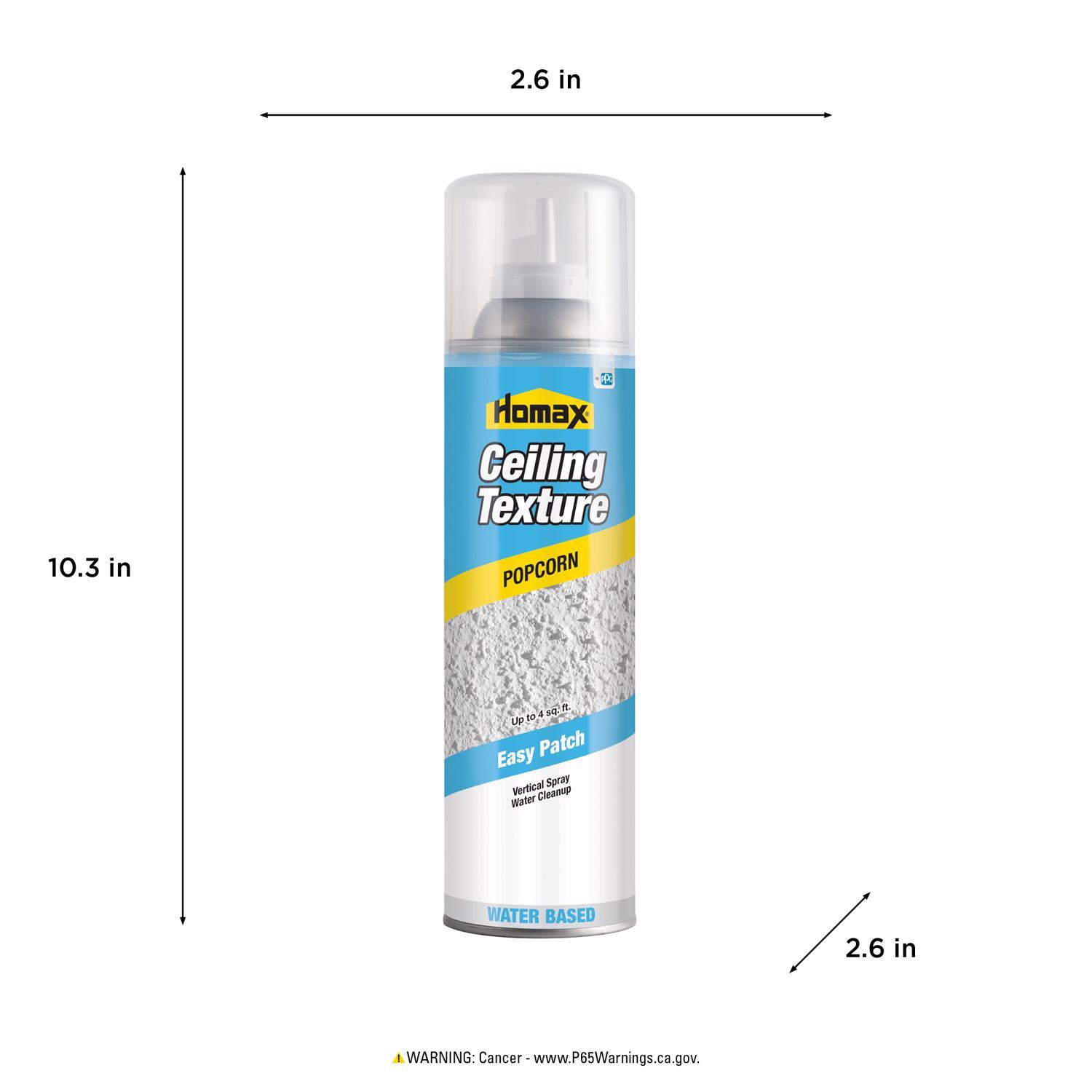 Homax Easy Patch White Water-Based Popcorn Ceiling Spray Texture 14 oz