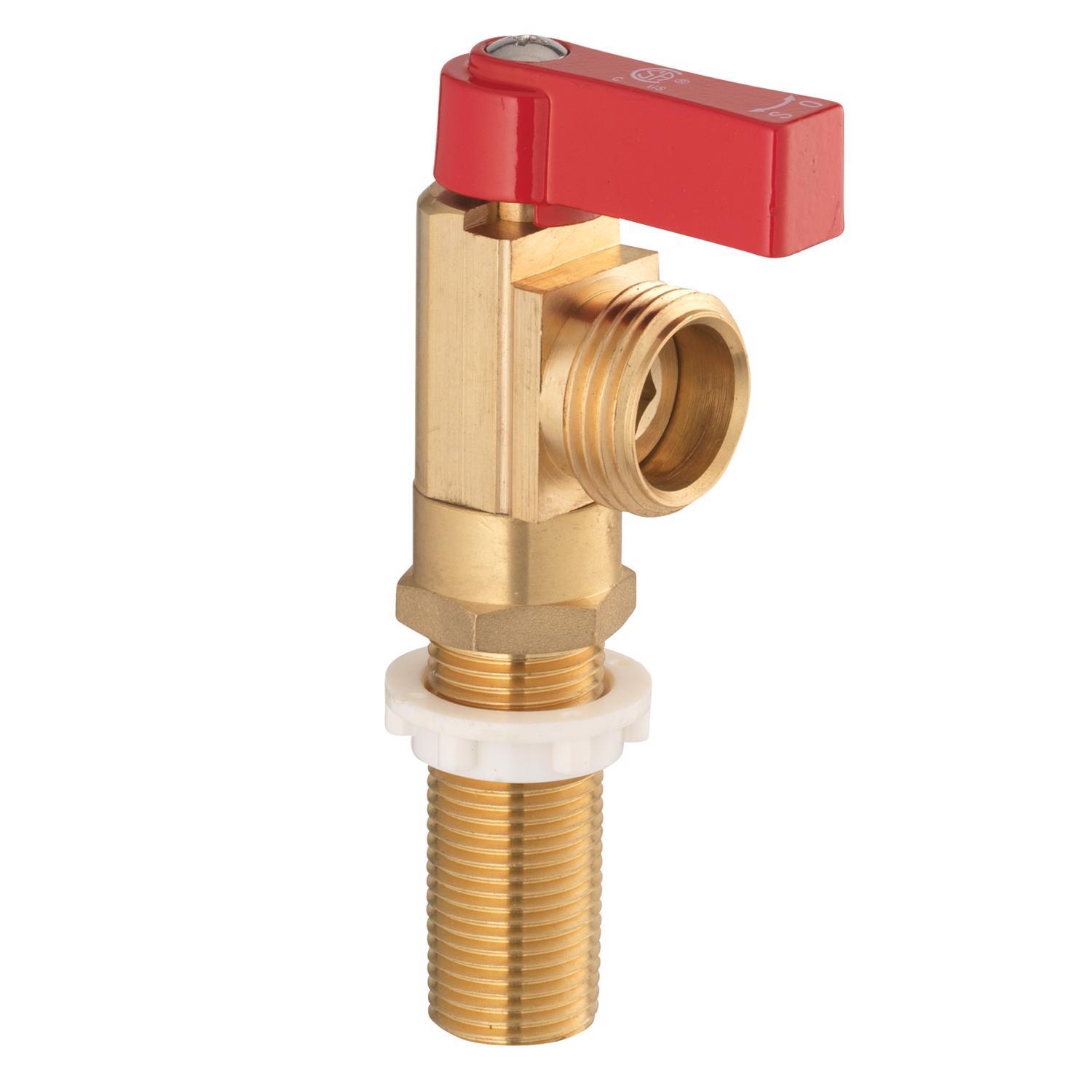 Homewerks 1/2 in. MIP X 3/4 in. MHT Brass Washing Machine Valve