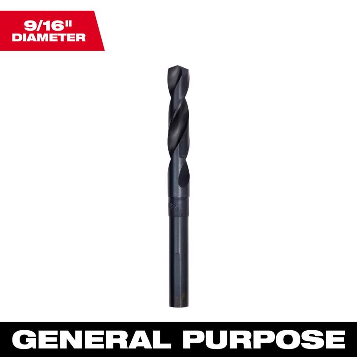 Milwaukee Thunderbolt 9/16 in. X 6 in. L Drill Bit 3-Flat Shank 1 pc