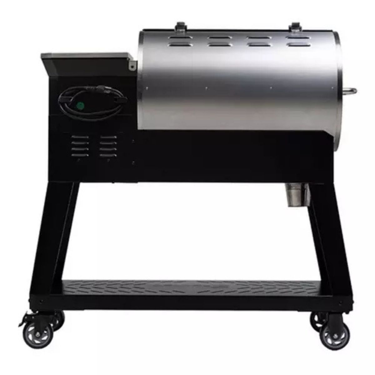 Recteq Patio Legend 600 Wood Pellet WiFi Grill and Smoker Black/Silver