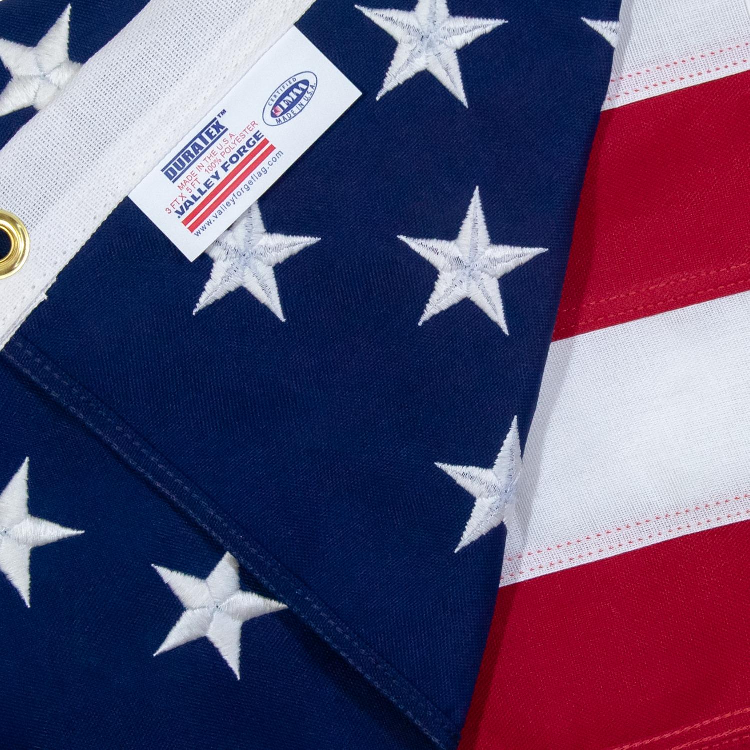 Valley Forge American Flag 36 in. H X 5 ft. W