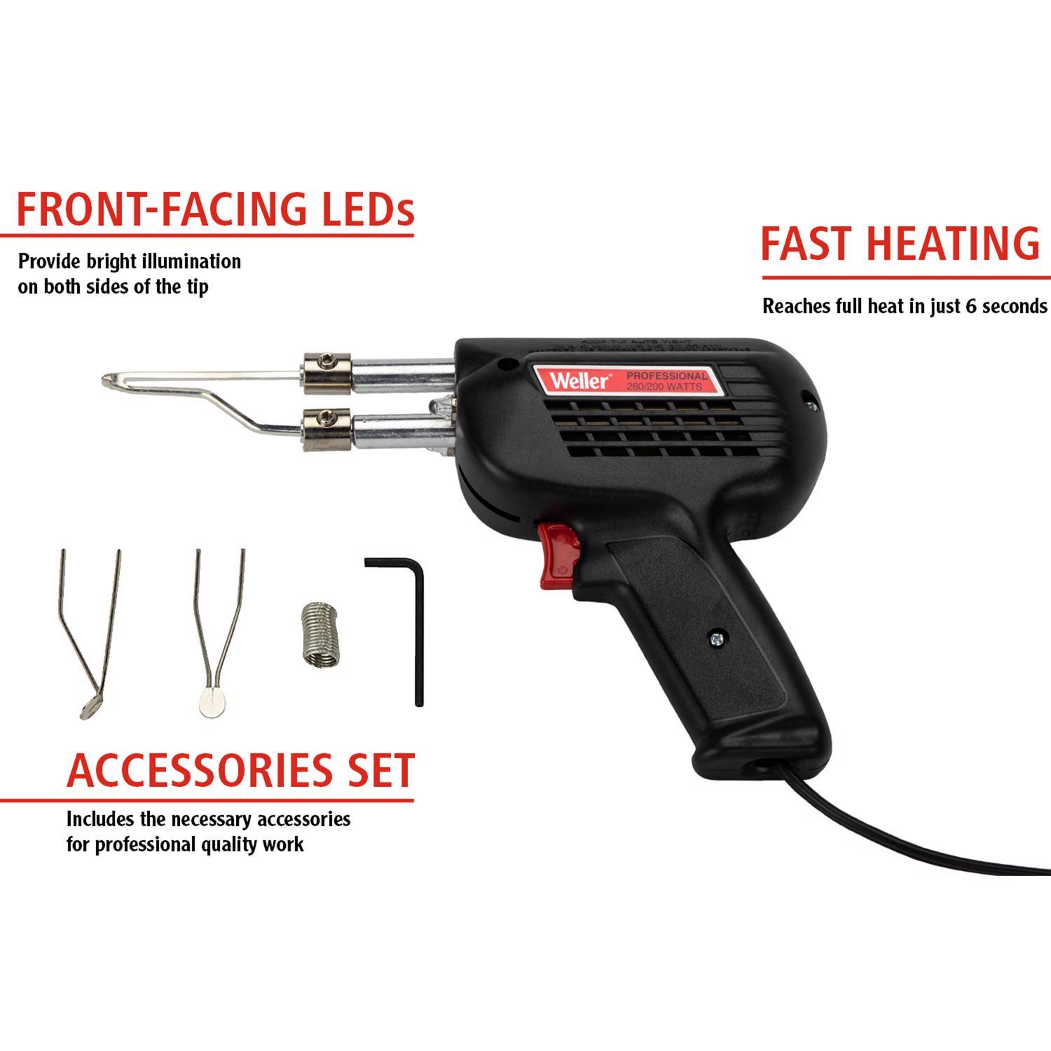 Weller Corded Soldering Gun Kit 260 W 1 pk