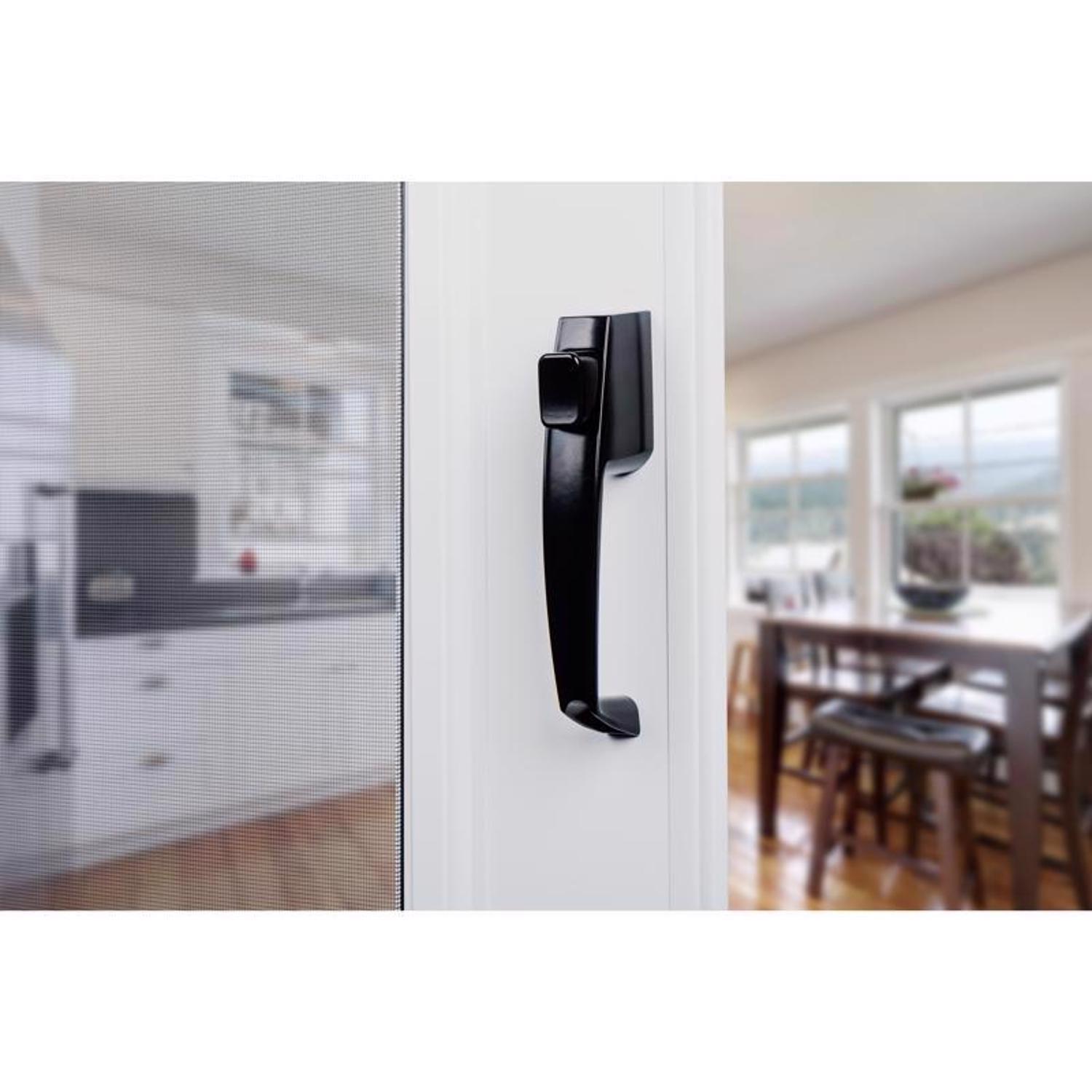 Ace Black Aluminum/Steel Pneumatic Screen/Storm Door Closer
