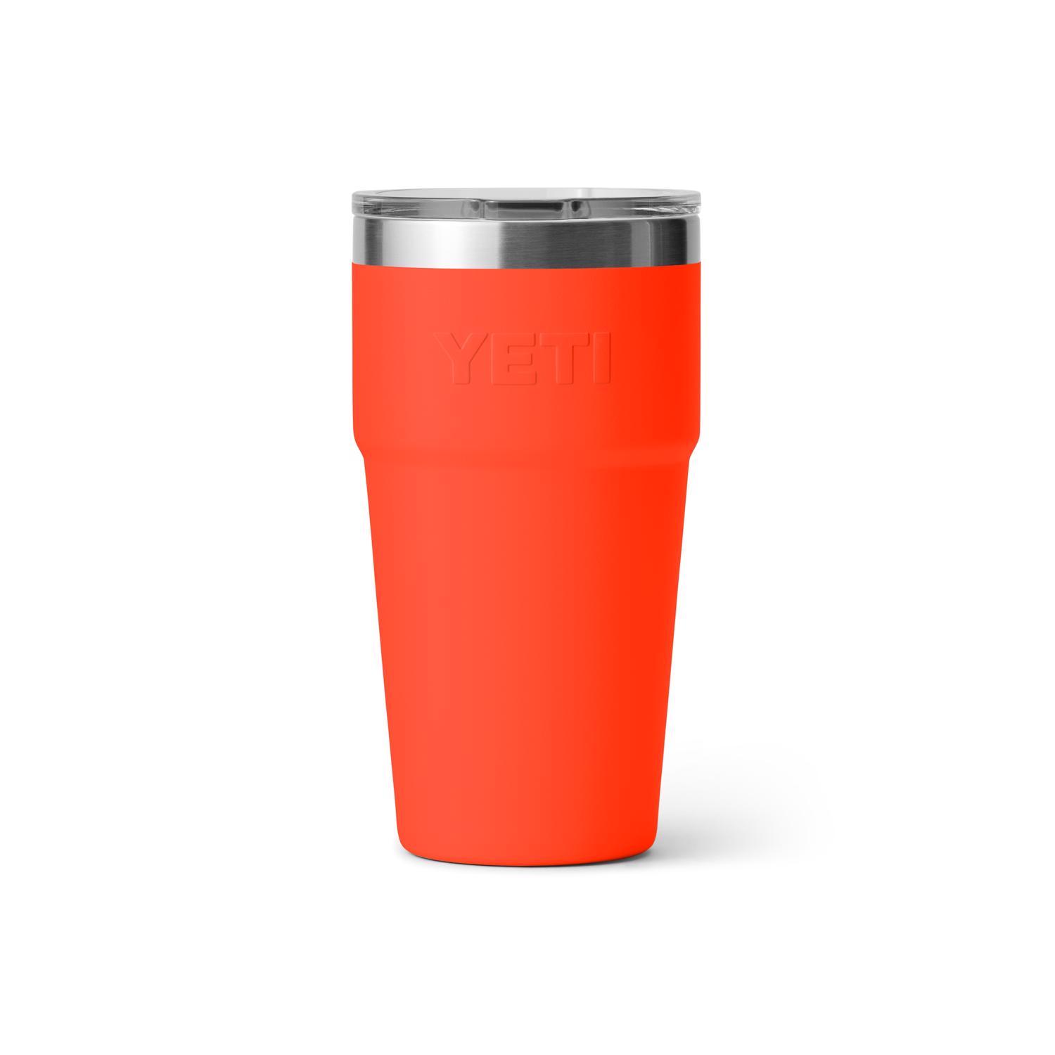 YETI Rambler 20 oz Solar Flare BPA Free Stackable Tumbler with MagSlider Lid
