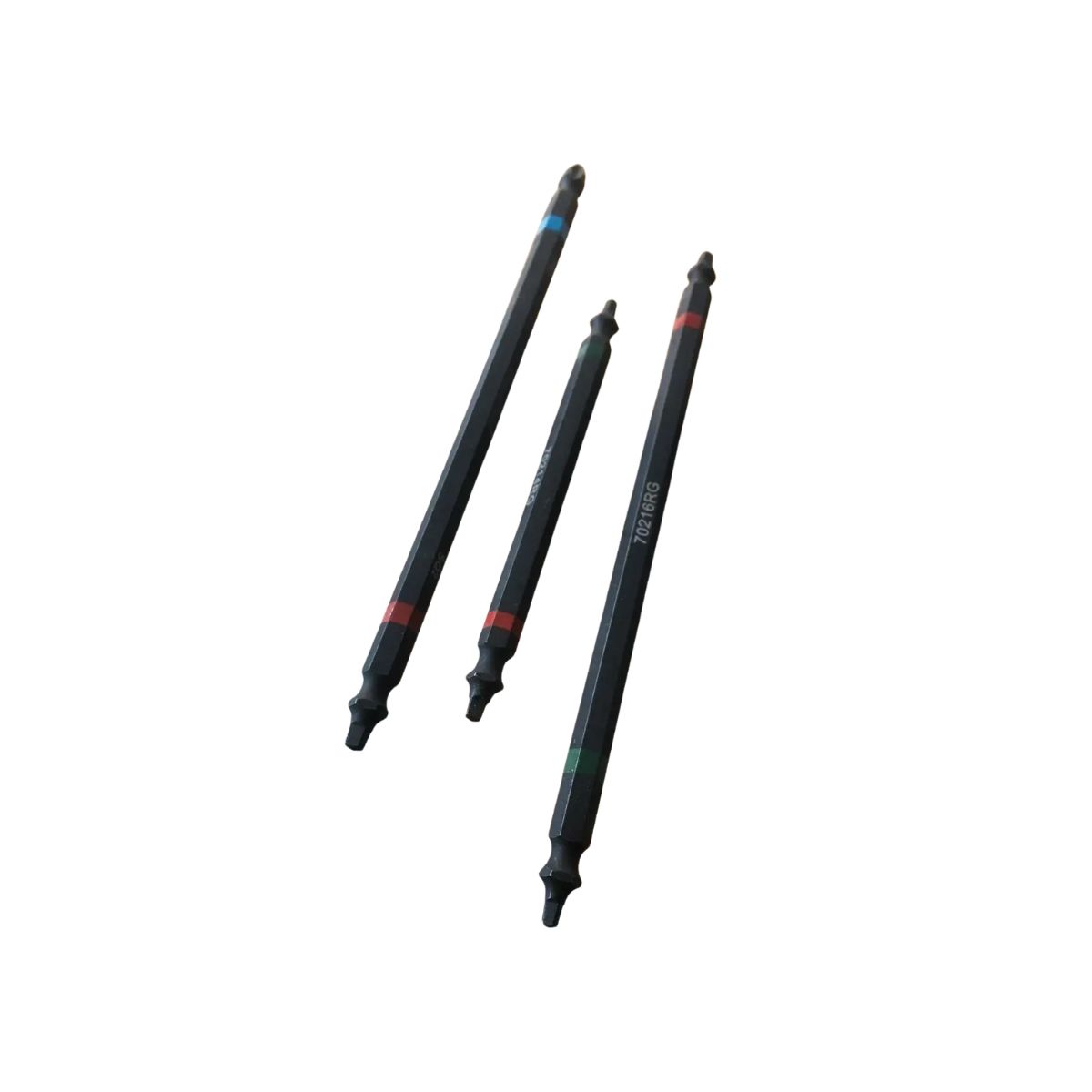 Rack-A-Tiers #2 Blue Phillips and #2 Red Robertson Square Red Double Ended Impact 4 in.