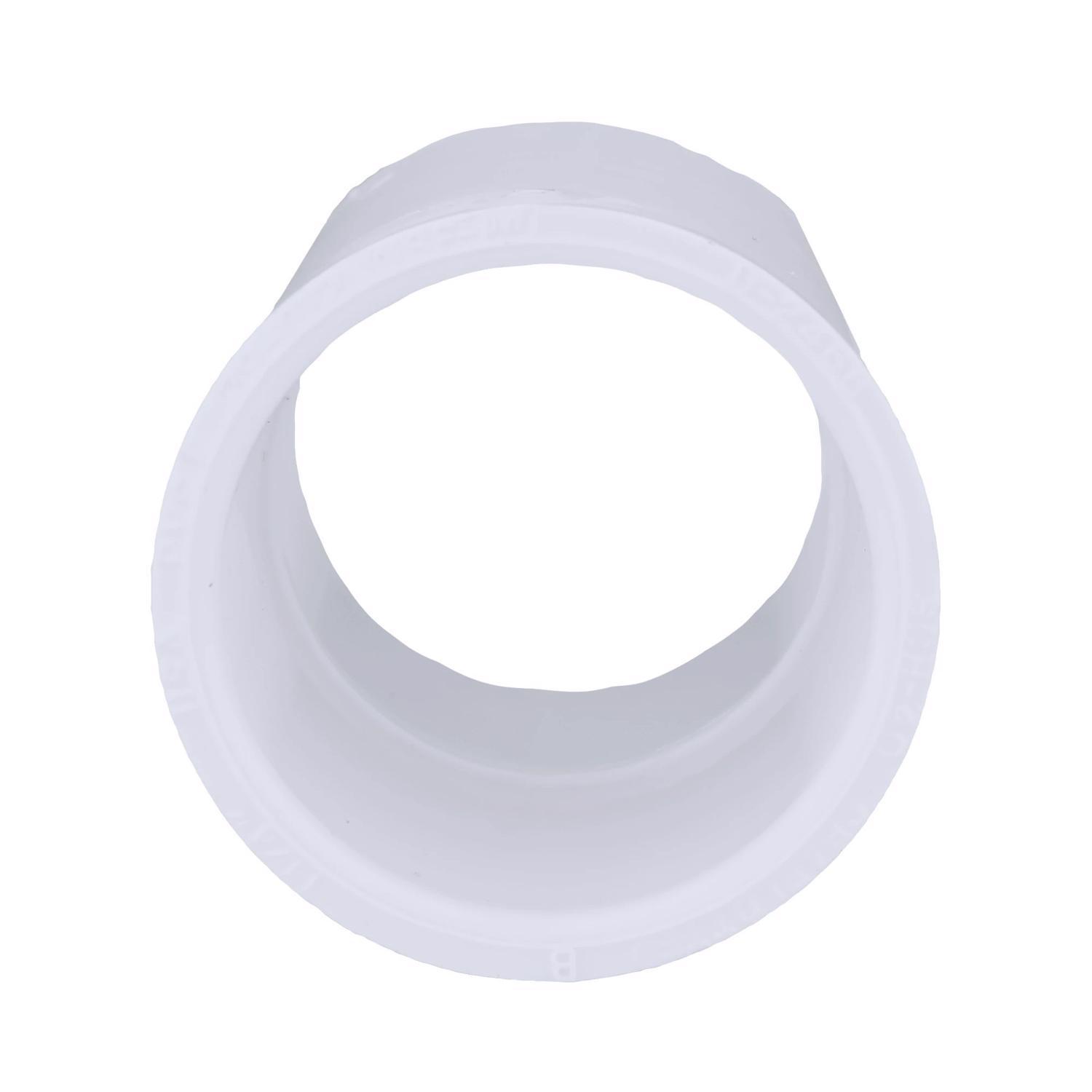 Charlotte Pipe Schedule 40 1-1/4 in. Slip X 1-1/4 in. D Slip PVC Coupling 1 pk