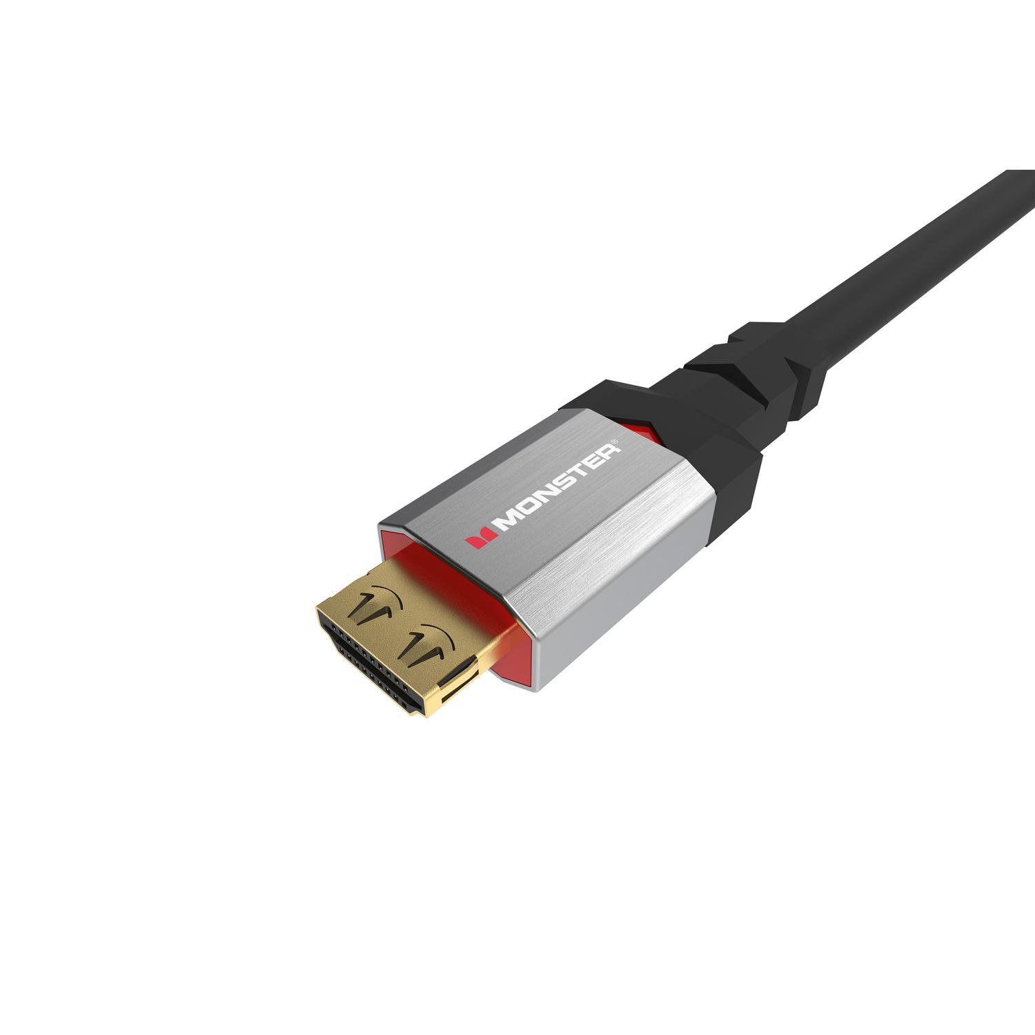 Monster Just Hook It Up 6 ft. L HDMI Cable With Ethernet 4K Ultra HD