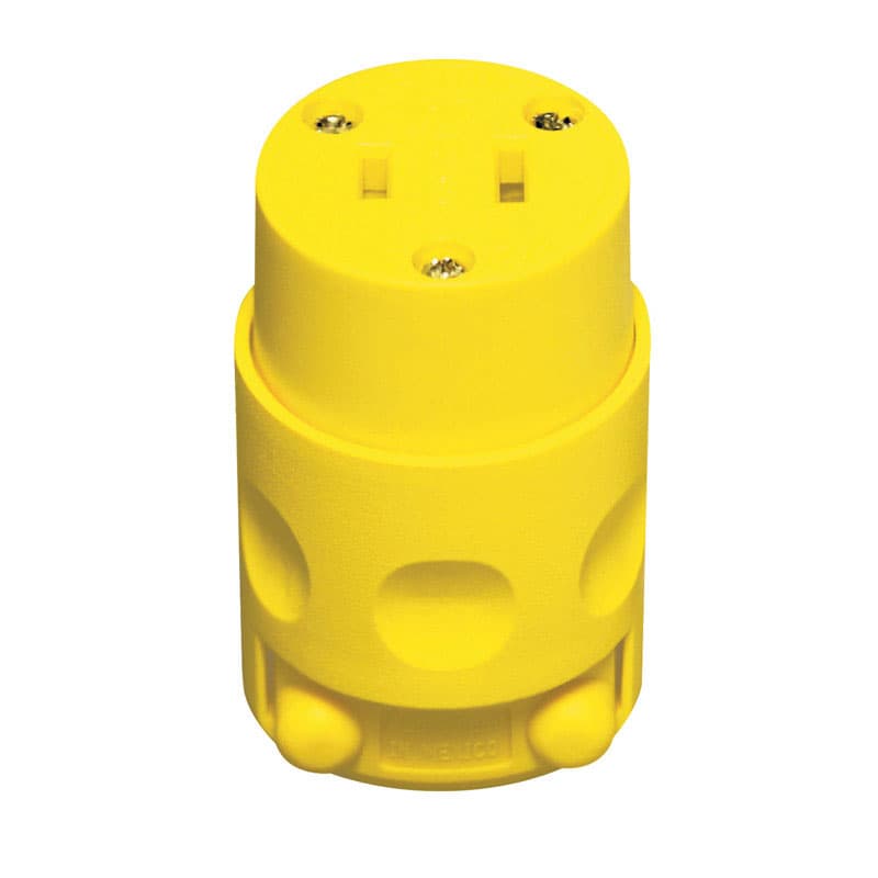 Leviton Commercial and Residential PVC NonPolarized Connector 115R 2
