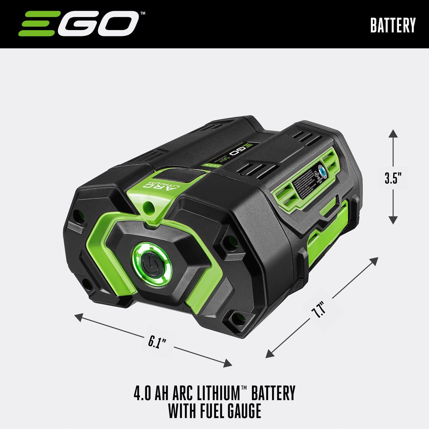 EGO 56V Power+ BA2242T 4 Ah Lithium-Ion Battery 1 pc