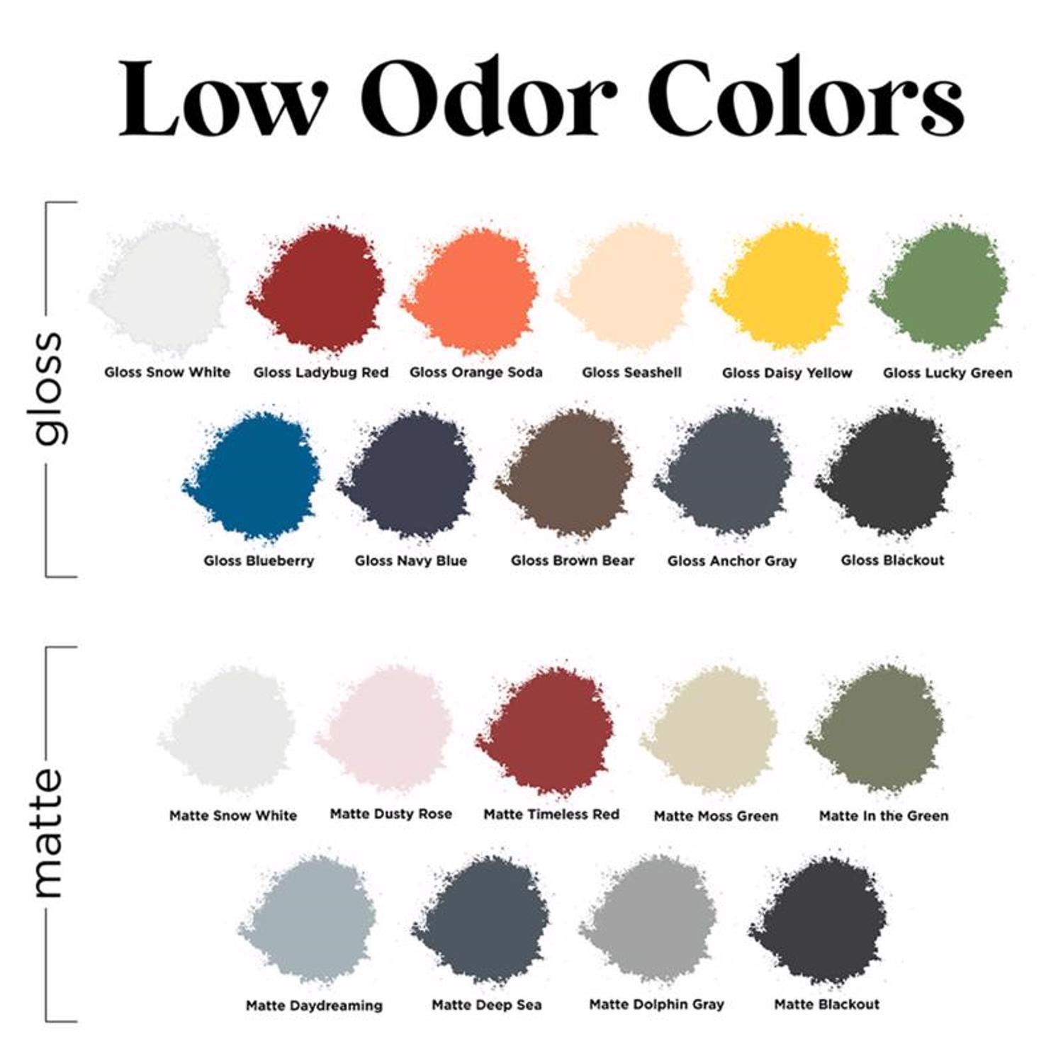 Rust-Oleum Low Odor Gloss Blackout Spray Paint 11 oz.