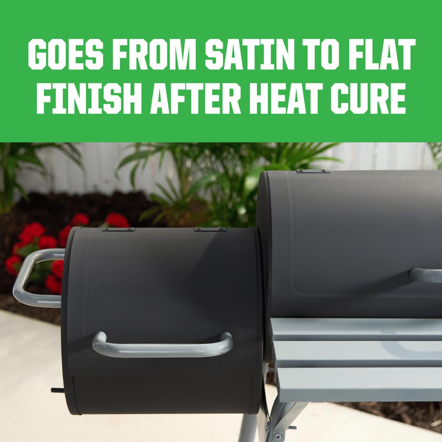 Rust-Oleum Specialty Flat BBQ Black Oil-Based High Heat Enamel 1 gal