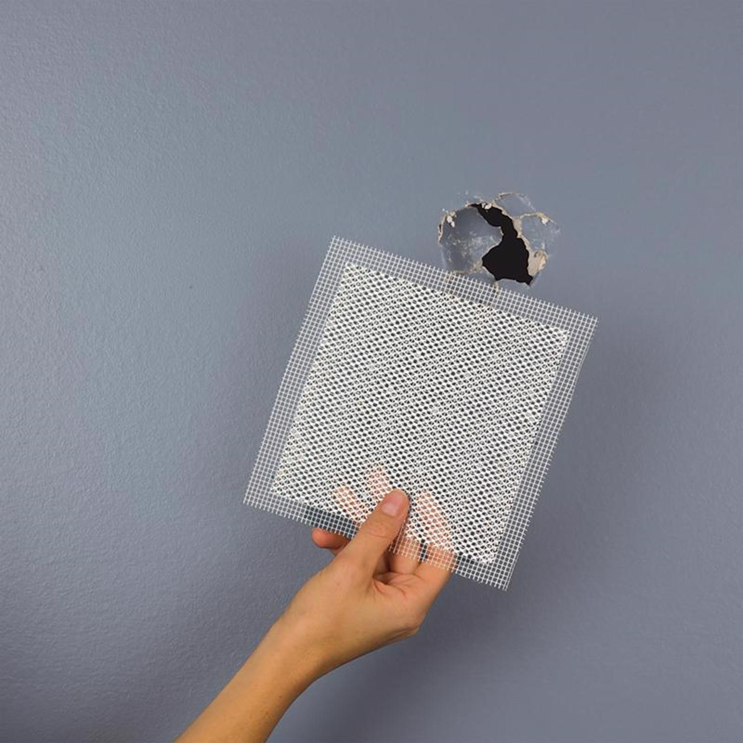 ADFORS FibaTape 6 in. L X 6 in. W Reinforced Aluminum White Self Adhesive Wall Repair Patch