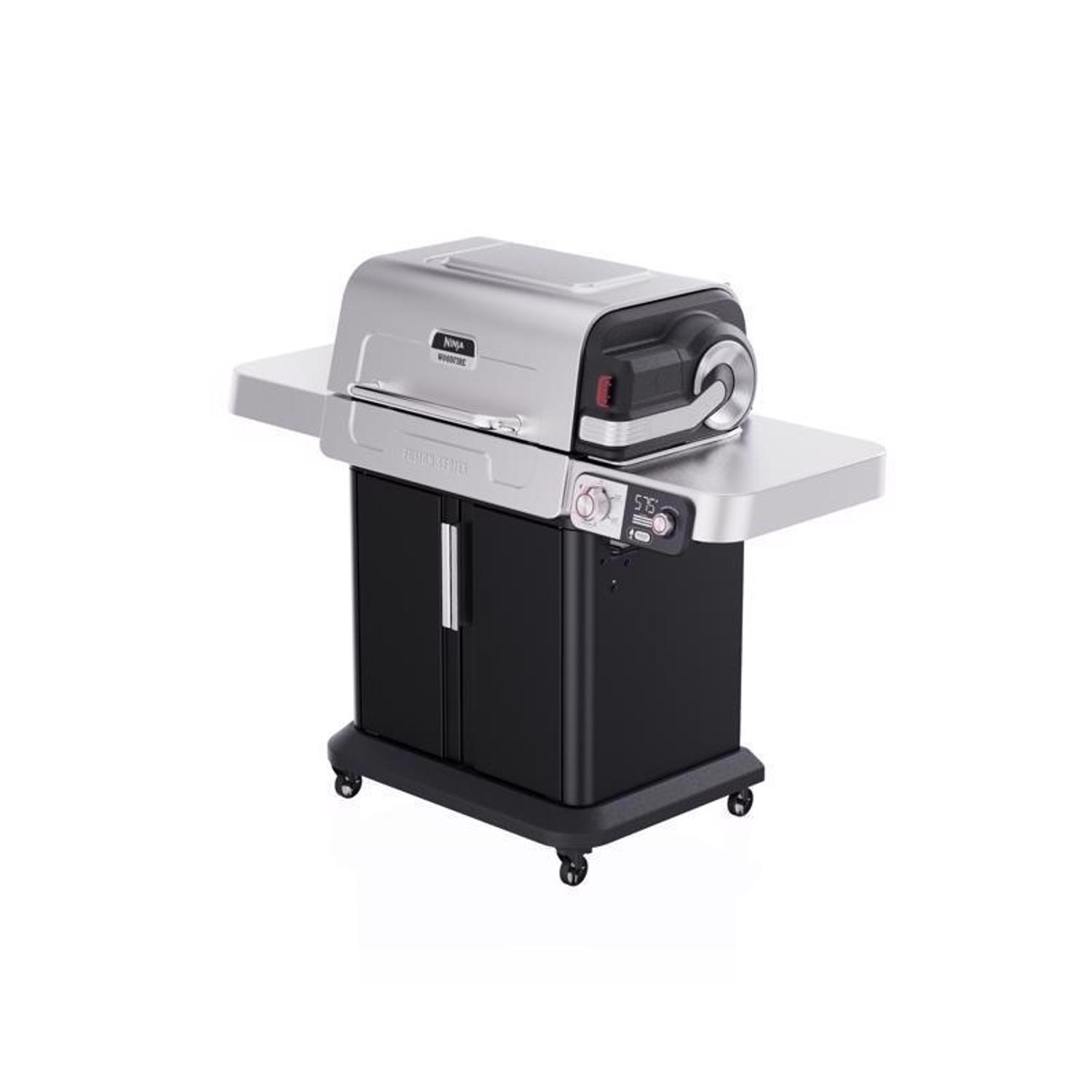 Ninja FlexFlame 3 Burner Liquid Propane Grill Black/Silver