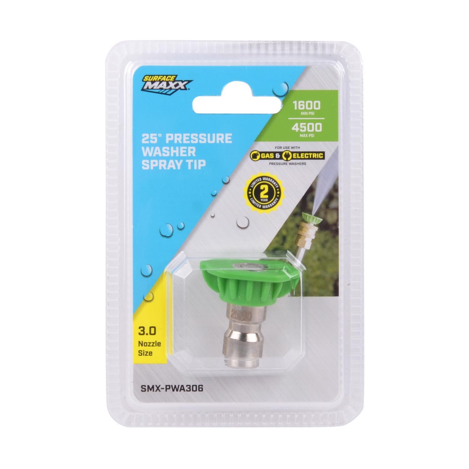 SurfaceMaxx 3.0 Orifice 25-degree Spray Nozzle 4500 psi