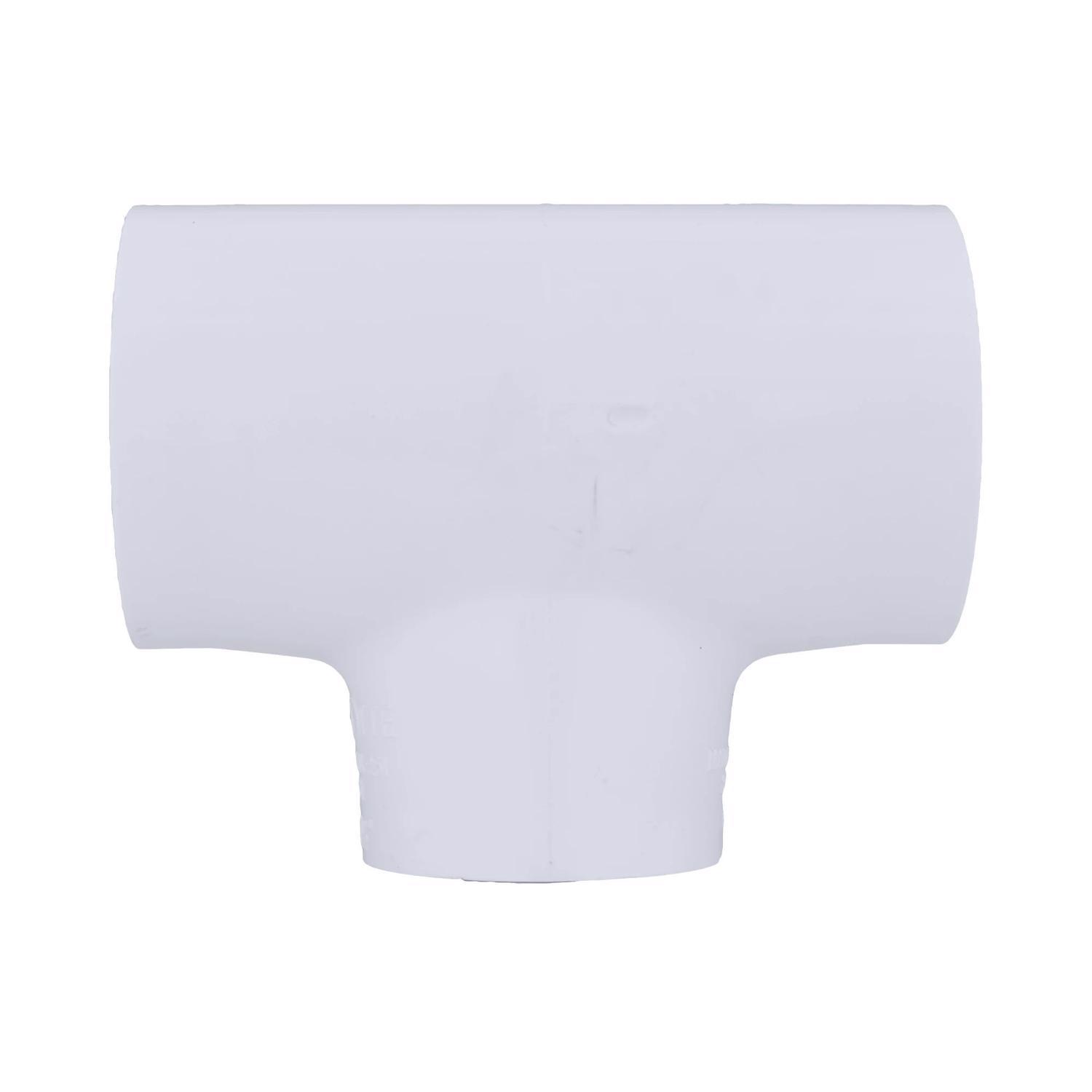 Charlotte Pipe Schedule 40 2 in. Slip X 2 in. D Slip PVC Reducing Tee 1 pk