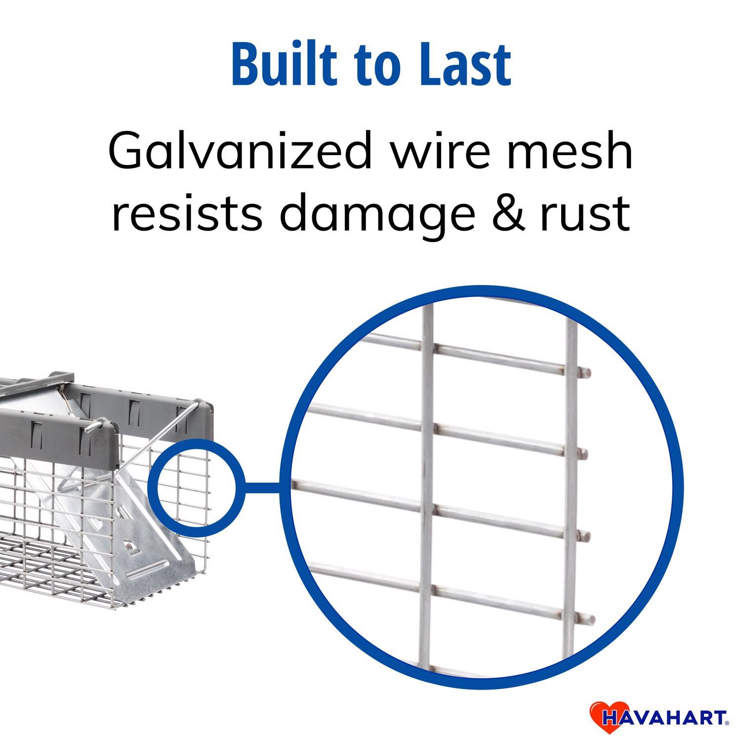 Havahart Small Live Catch Cage Trap For Chipmunks/Squirrels/Weasels 1 pk