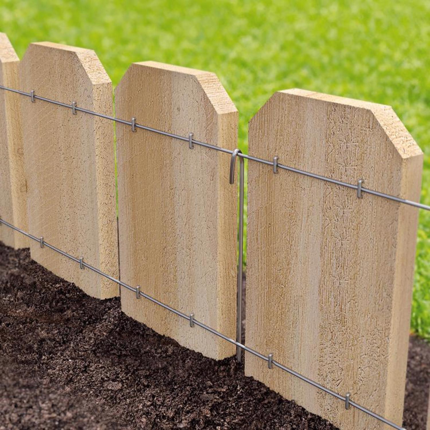 Greenes 10 ft. L X 6 in. H Cedar Natural Lawn Edging