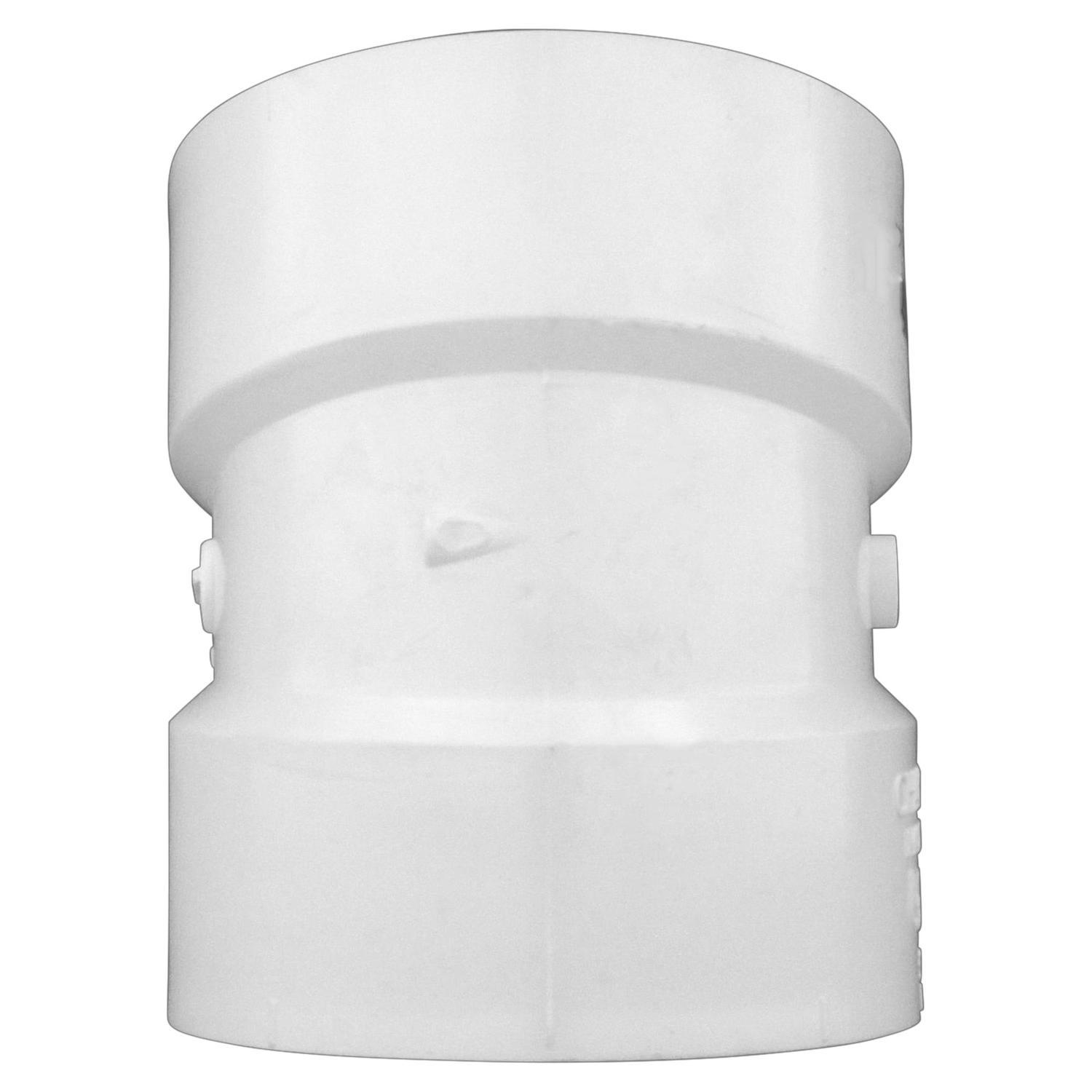 Charlotte Pipe Schedule 40 2 in. Hub X 2 in. D Hub PVC Elbow 1 pk