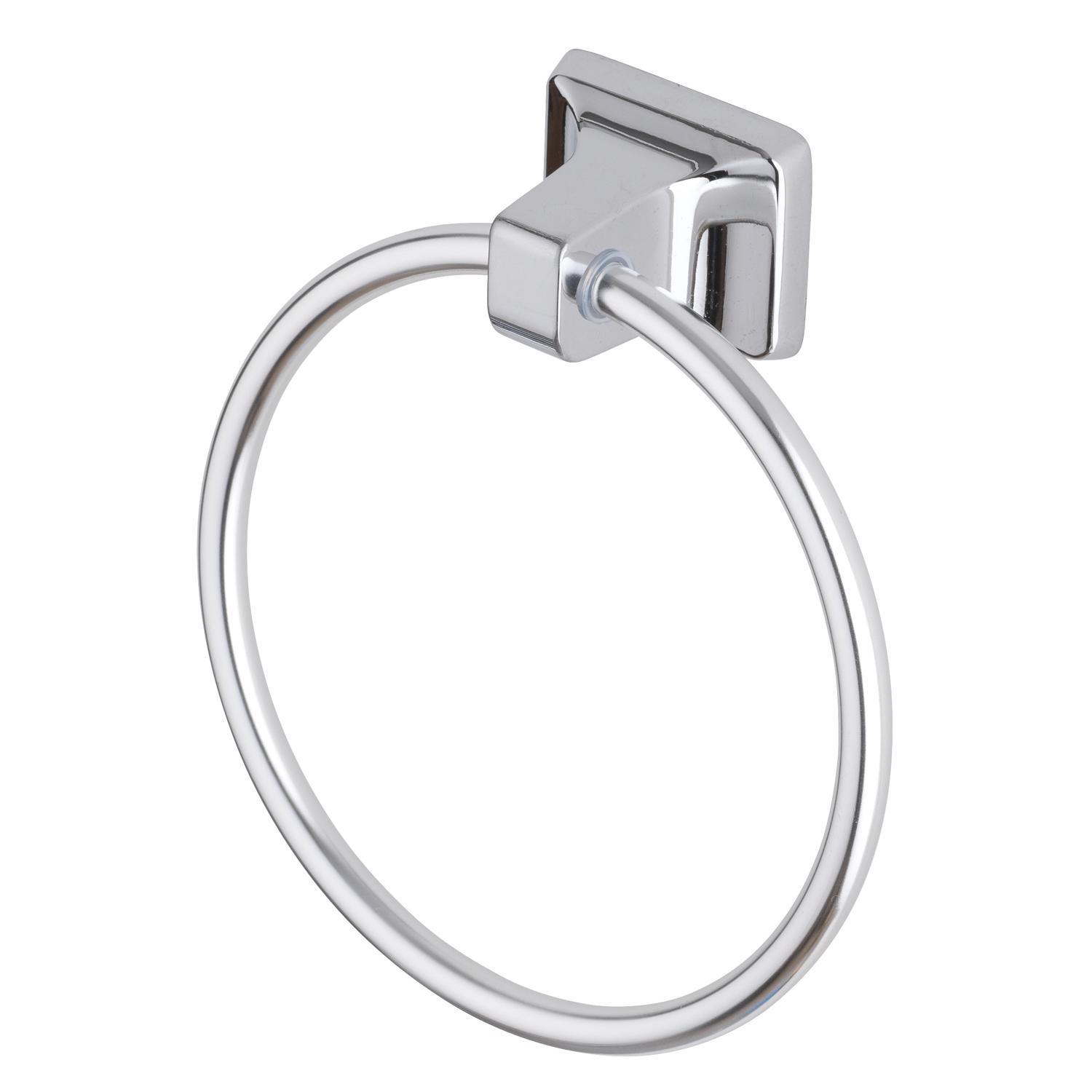 OakBrook Collection Chrome Towel Ring Die Cast Zinc