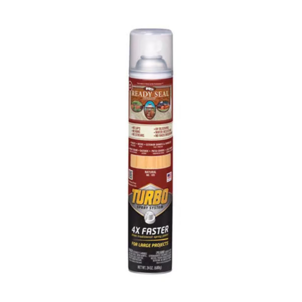 Ready Seal Turbo Spray Natural Wood Stain 24 oz.