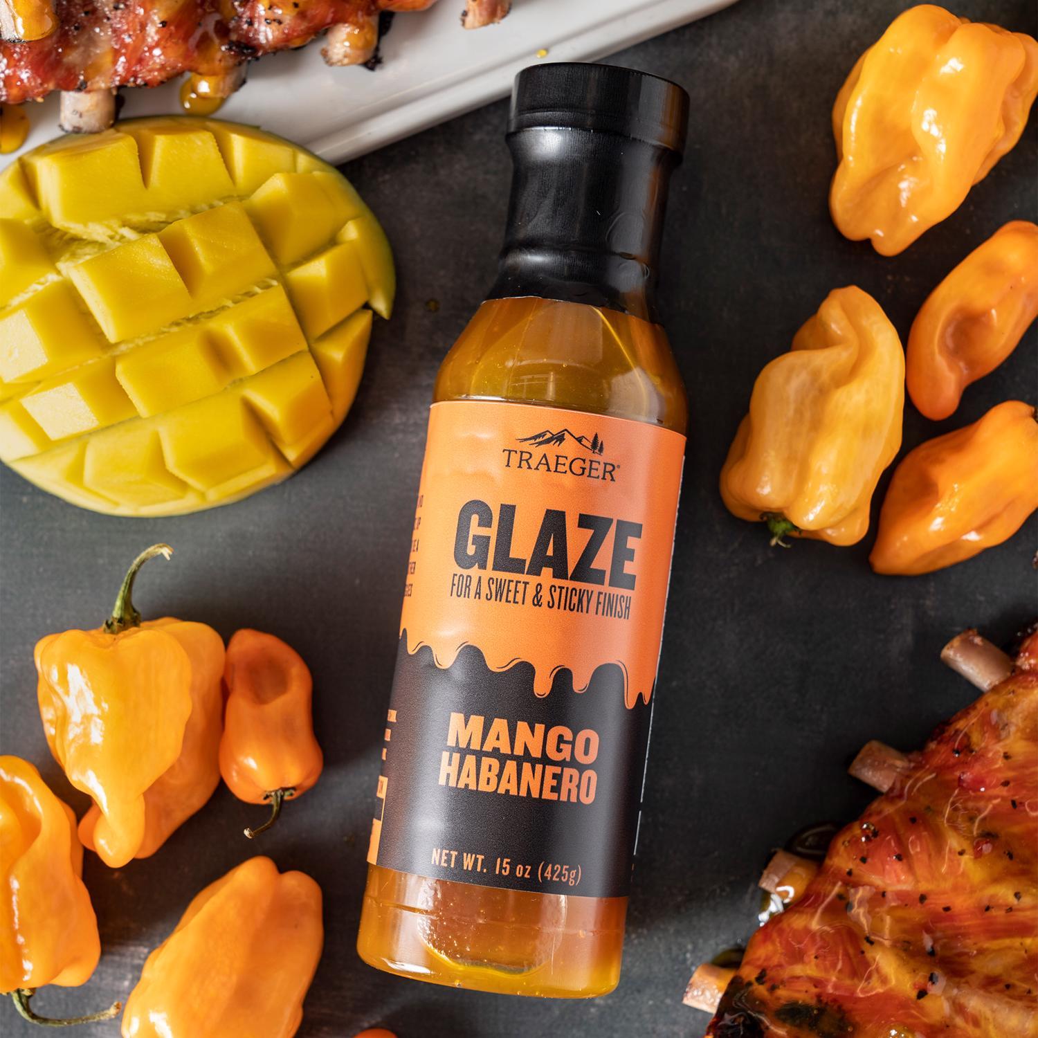 Traeger Mango & Habanero Glaze 20.25 oz