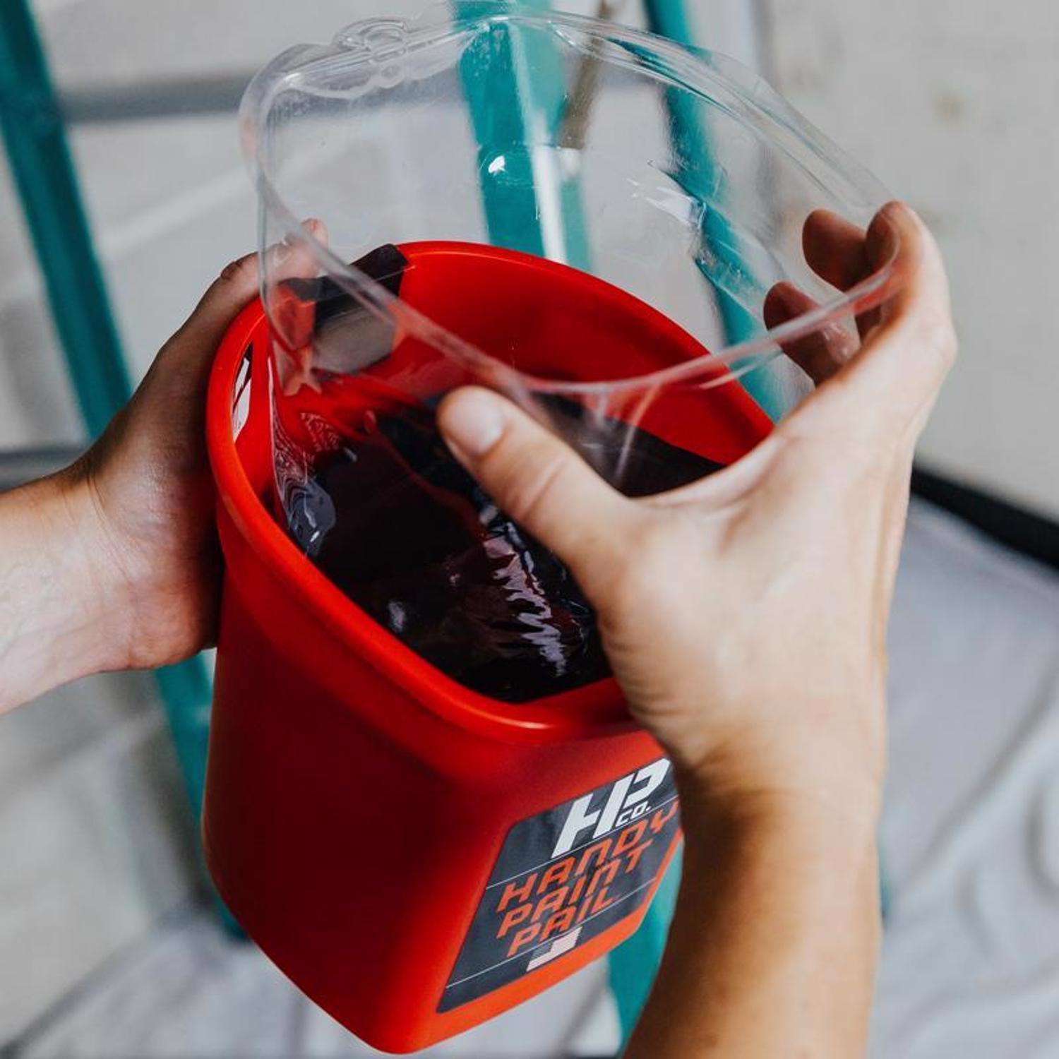 Handy Handy Paint Pail Clear 1 qt Plastic Liner