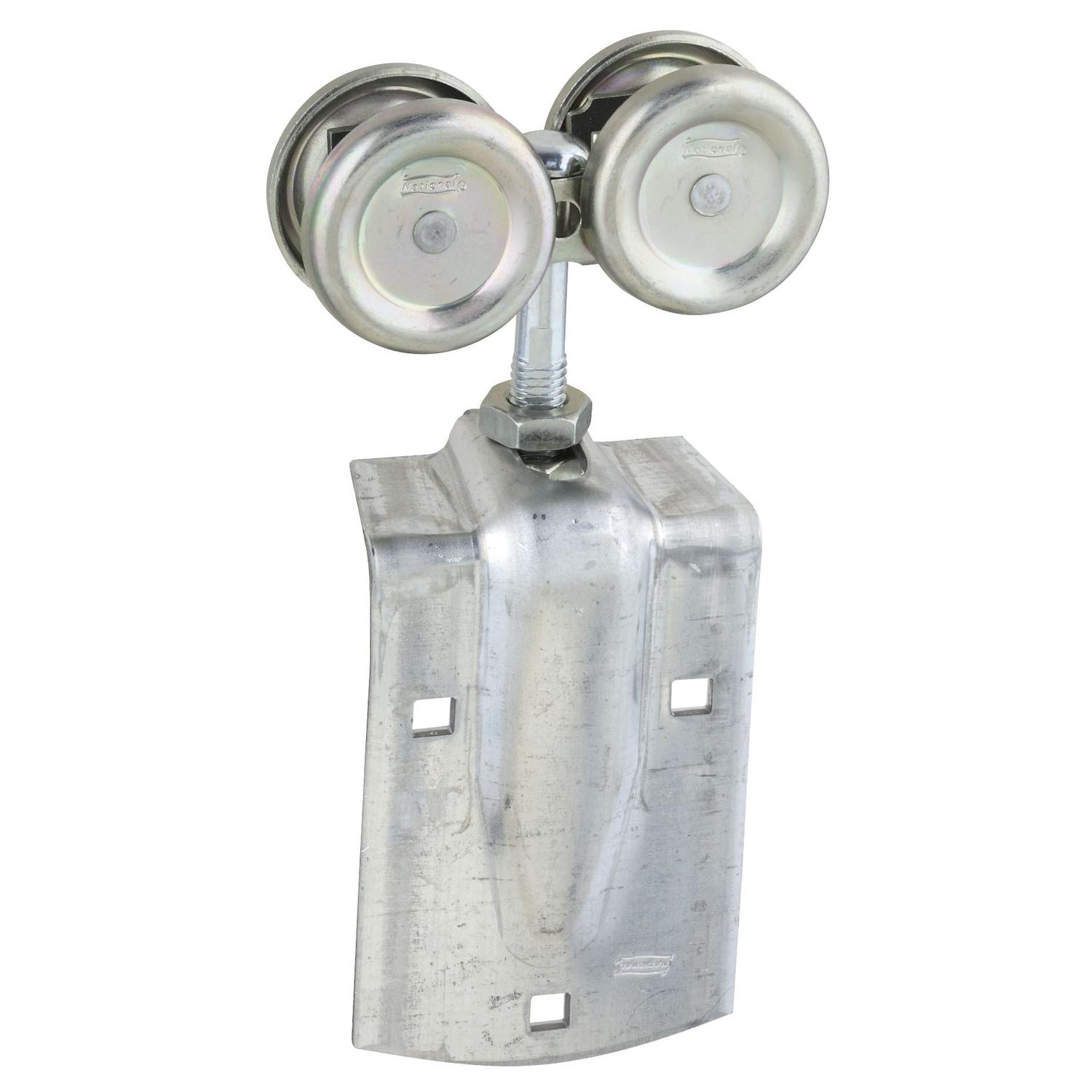 National Hardware Delrin Zinc Plated Box Rail Hangers 225 lb