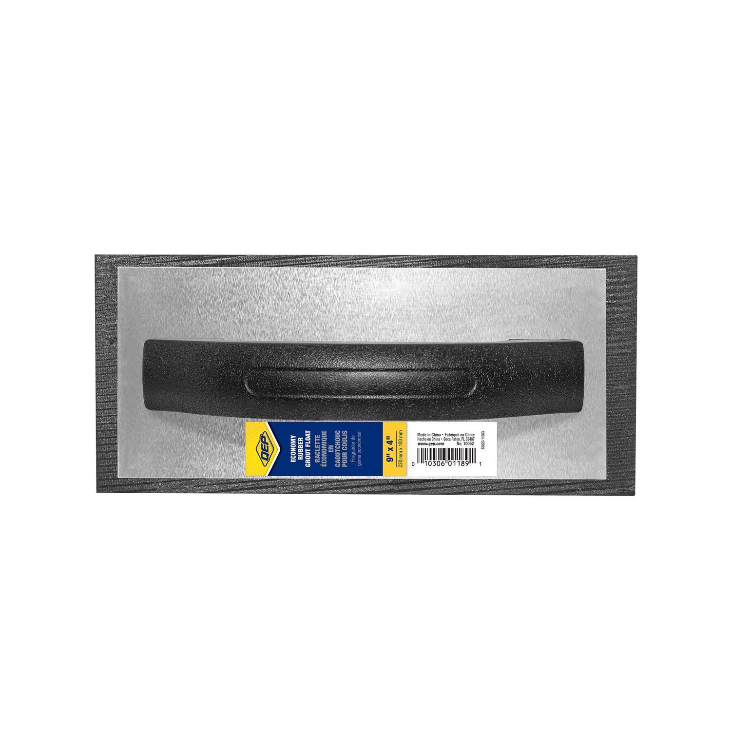 QEP 4 in. W X 9 in. L Rubber Grout Float Smooth