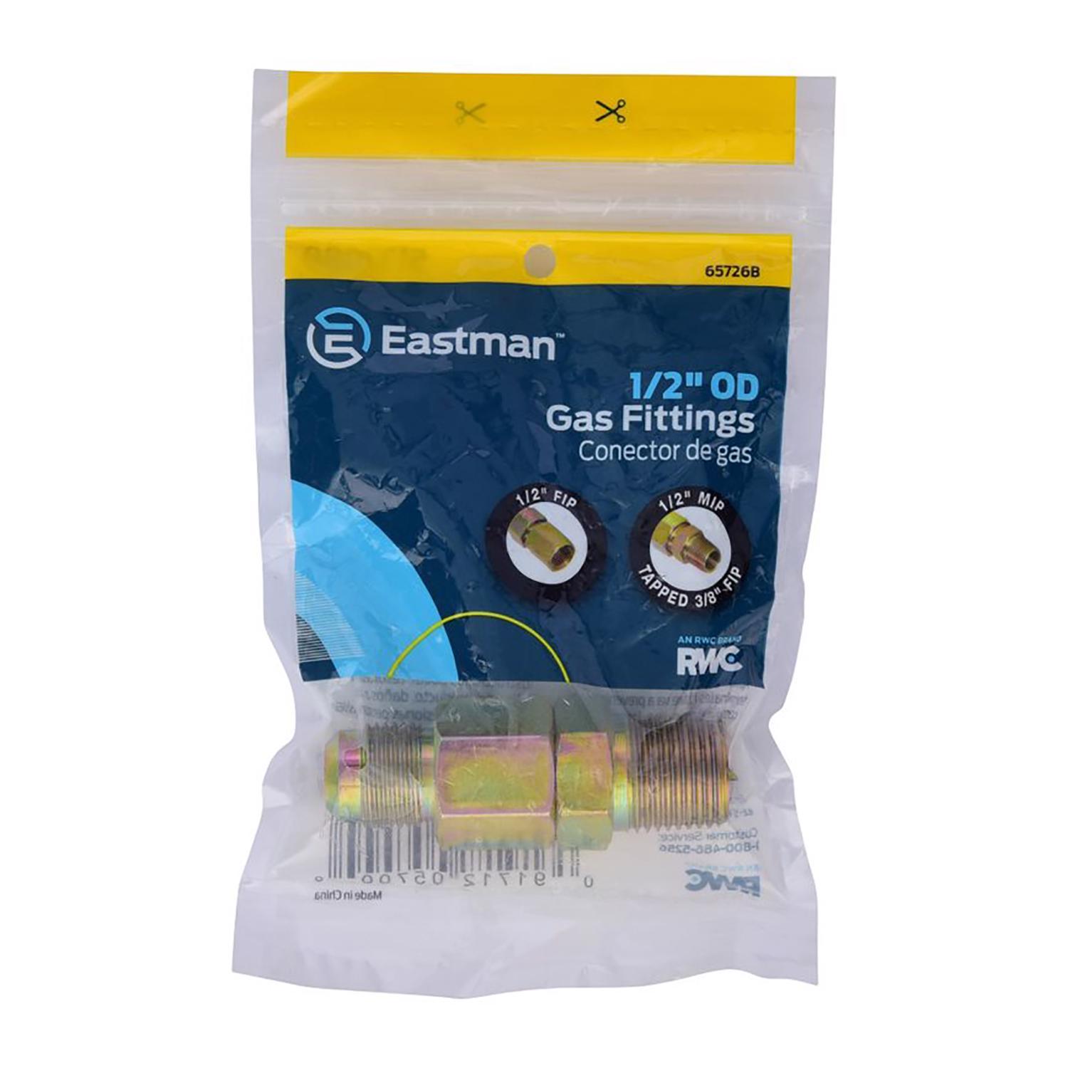 Eastman 3/4 in. Female Thread X 5/8 in. D Flare Steel Gas Fitting