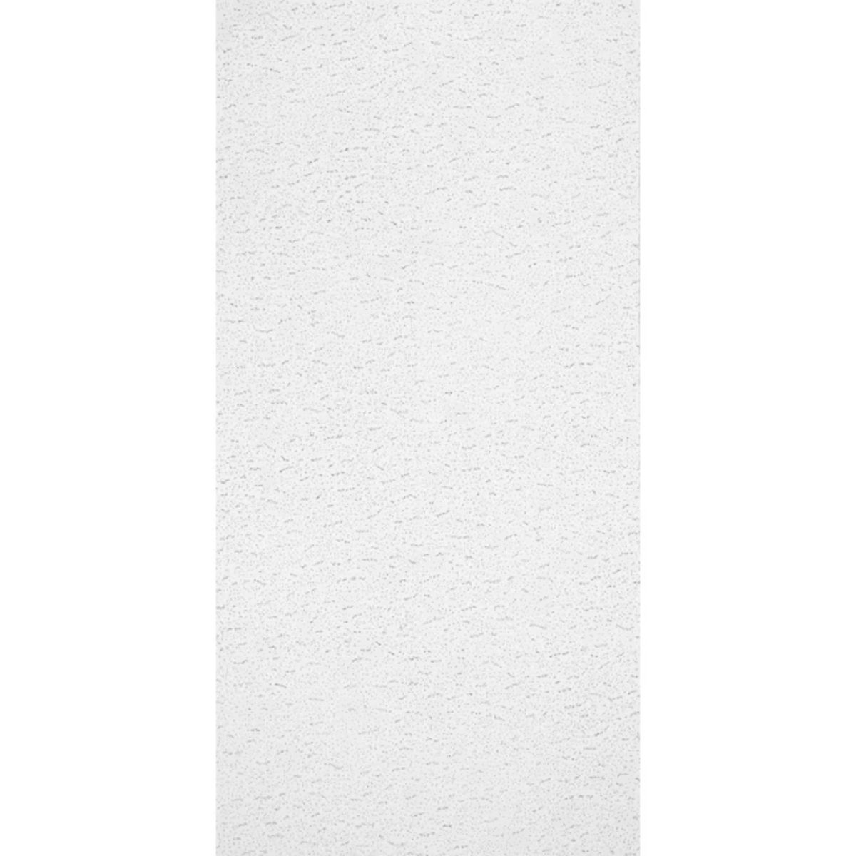 Armstrong Ceilings 4-ft. x 2-ft. Textured Contractor White Mineral fiber Drop Ceiling Tile