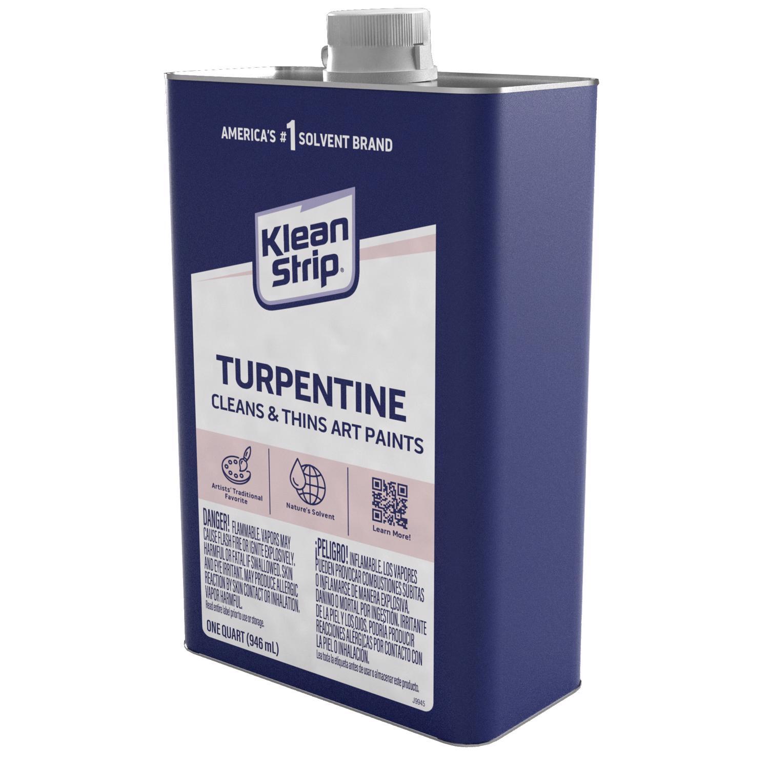 Klean Strip Turpentine Solvent 1 qt