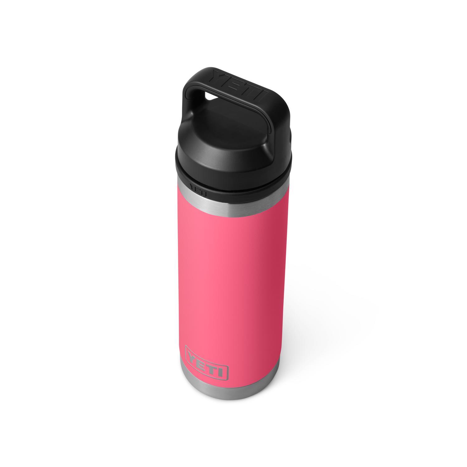 YETI Rambler 18 oz Tropical Pink BPA Free Bottle Chug