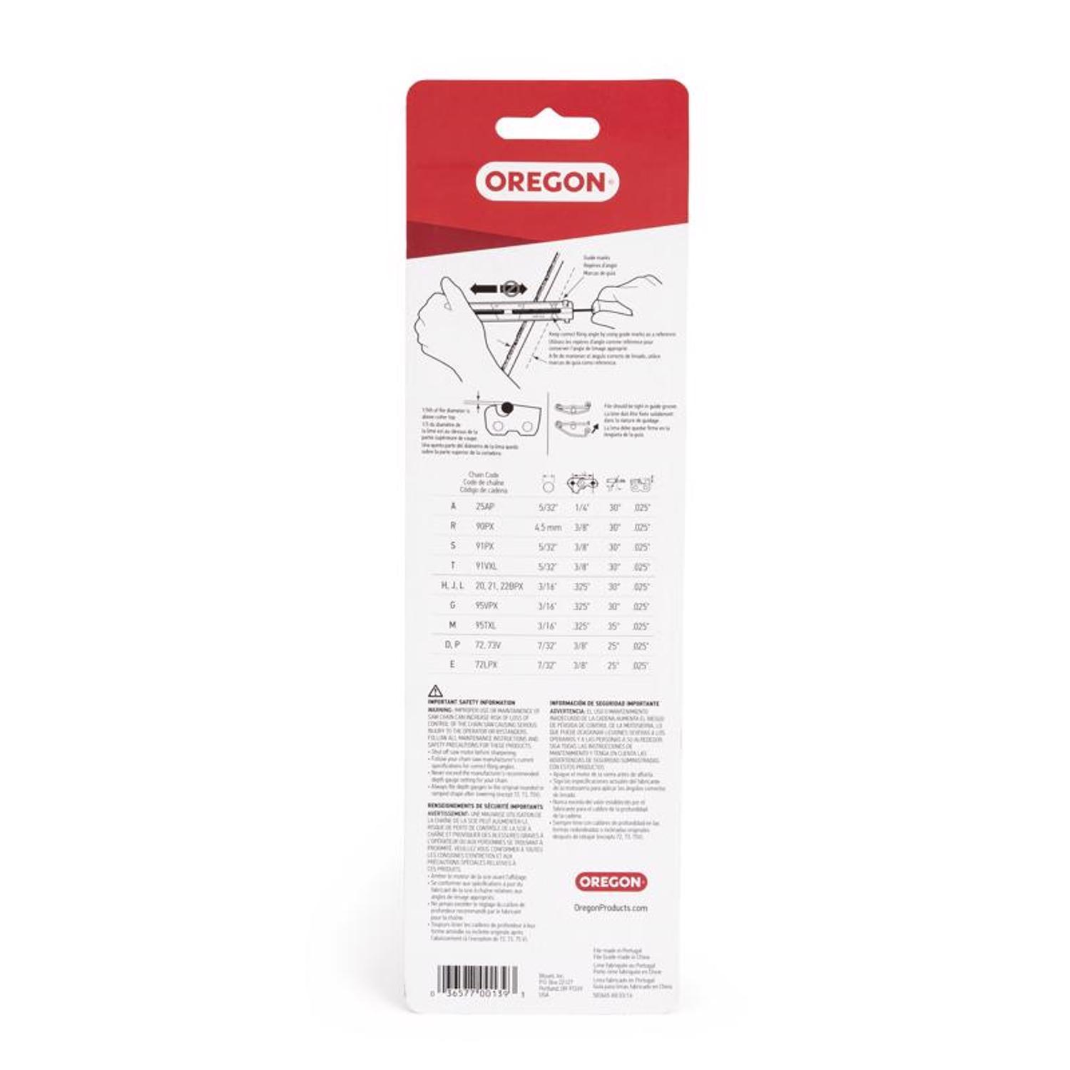 Oregon Chainsaw File and Guide