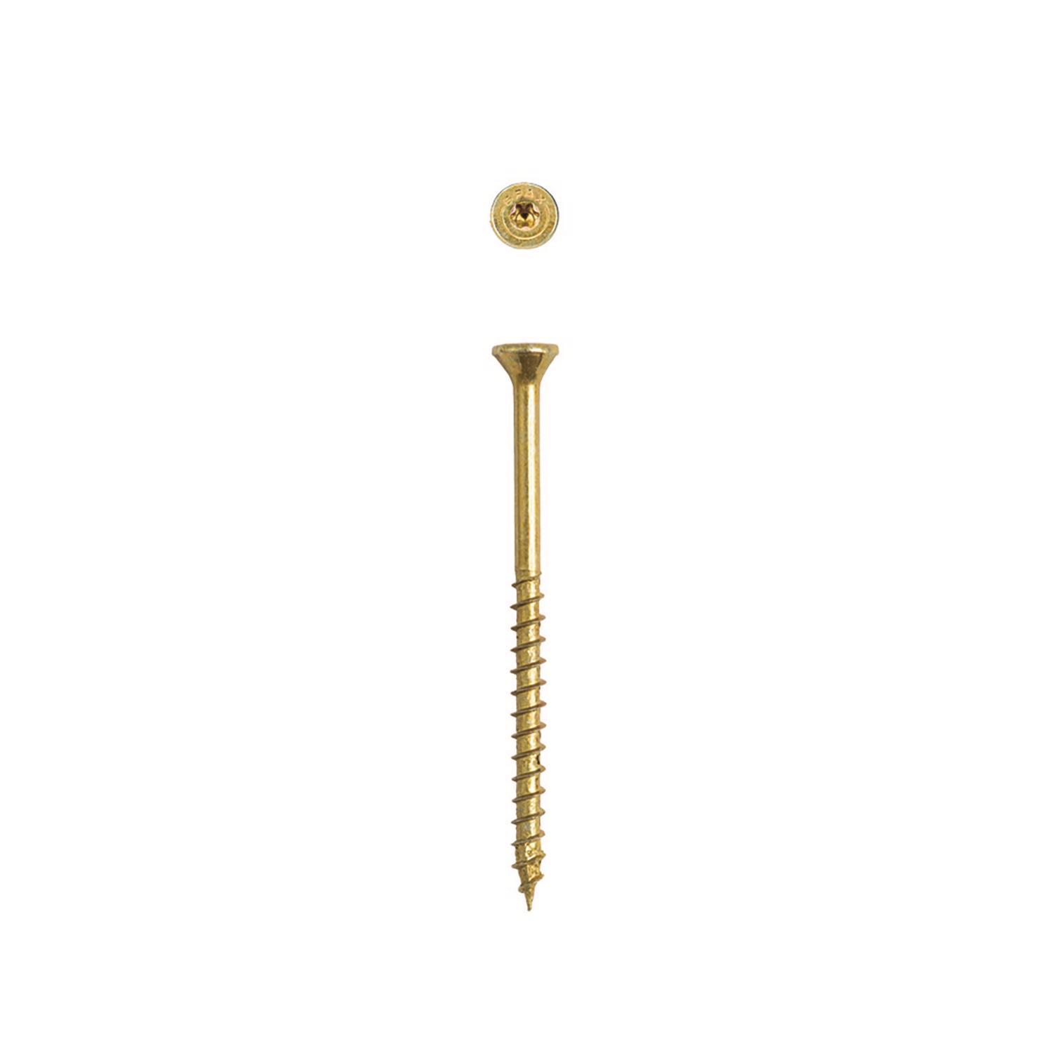 SPAX Multi-Material No. 9 in. X 2-1/2 in. L T-20+ Flat Head Serrated Construction Screws