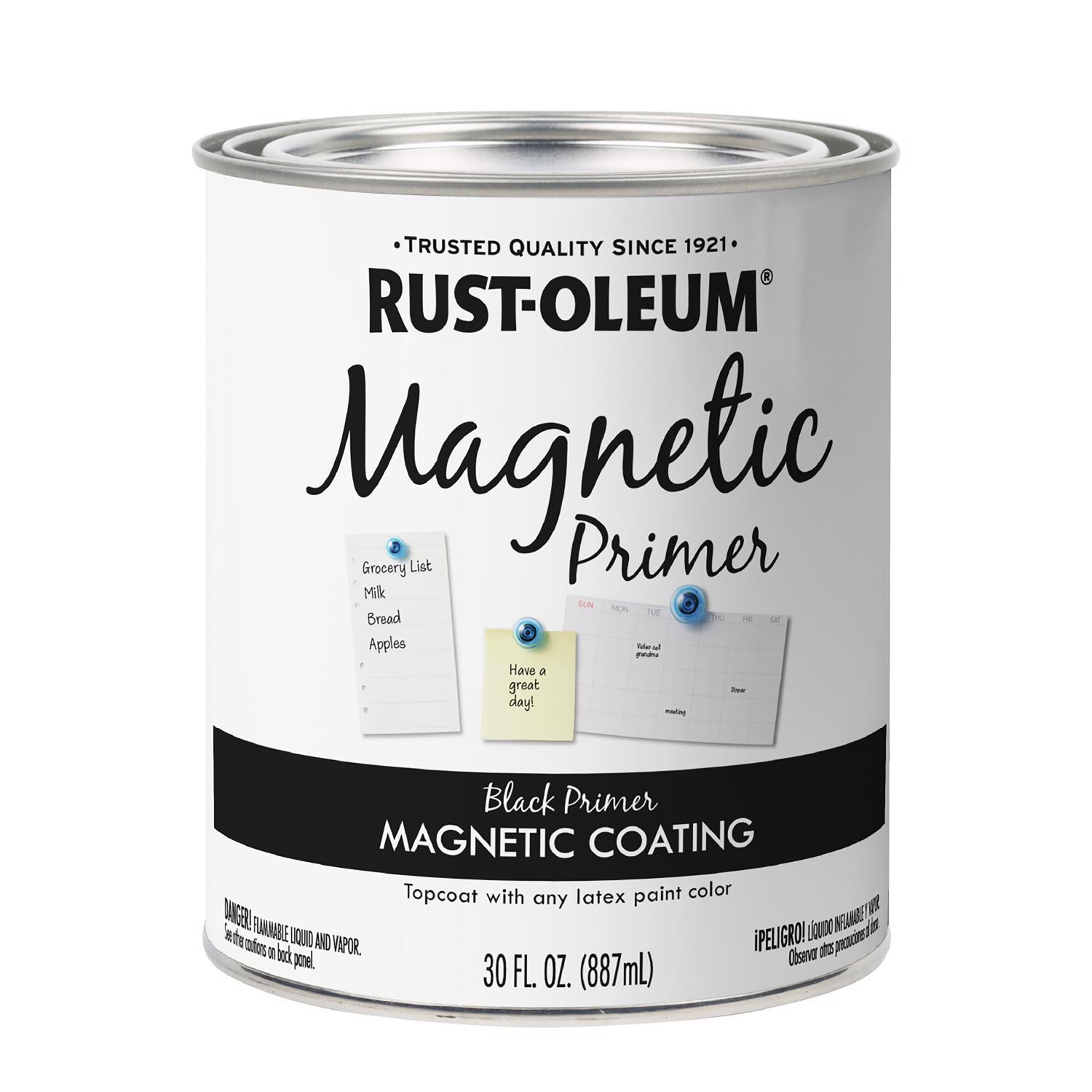 Rust-Oleum Specialty Black Magnetic Oil-Based Alkyd Primer 30 oz