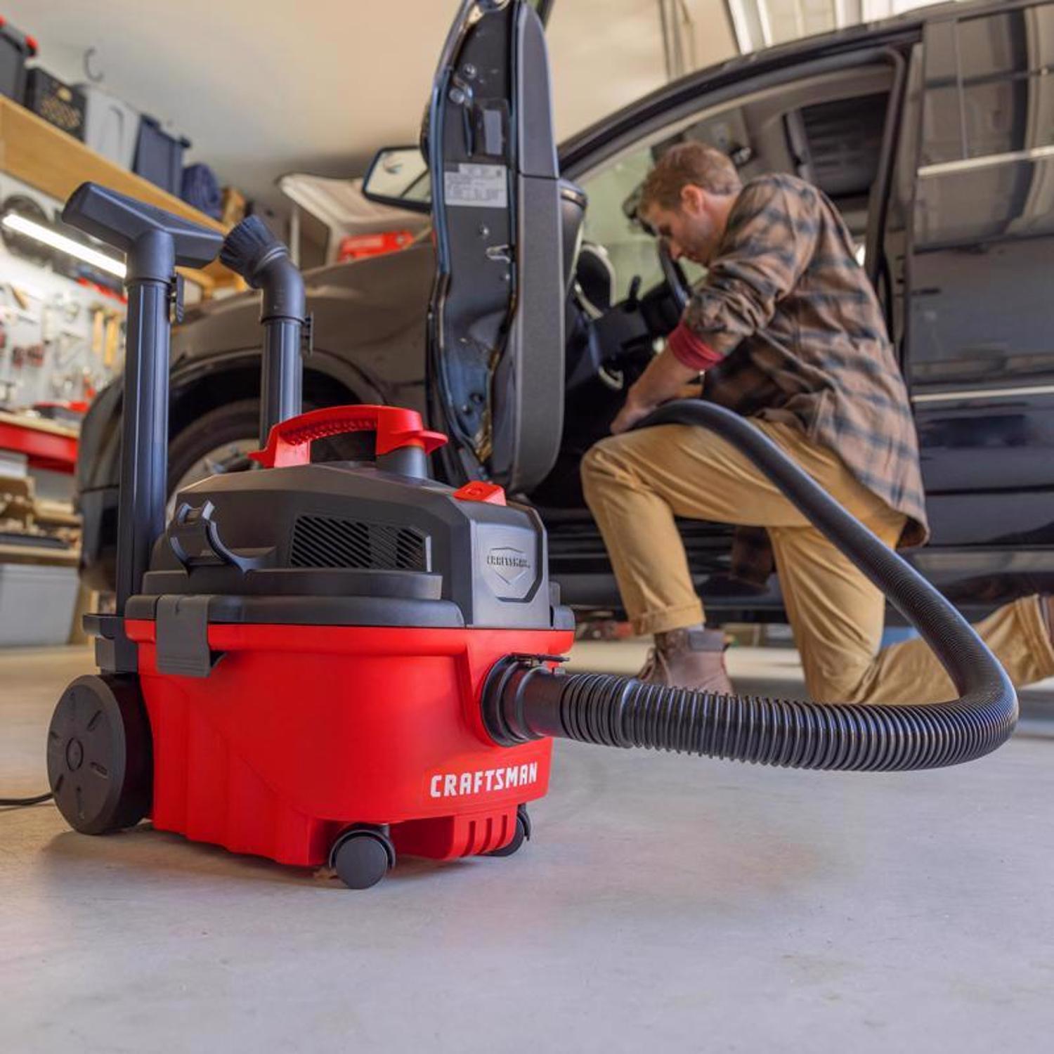 Craftsman 4 gal Corded Wet/Dry Vacuum Tool Only 120 V 5 HP