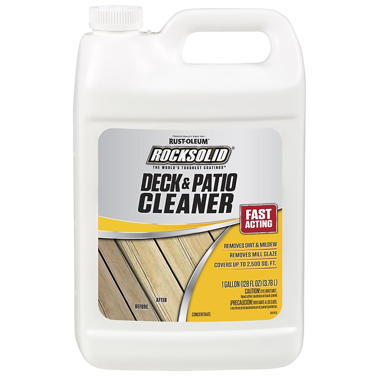 Rust-Oleum RockSolid Deck and Patio Cleaner 1 gal Liquid