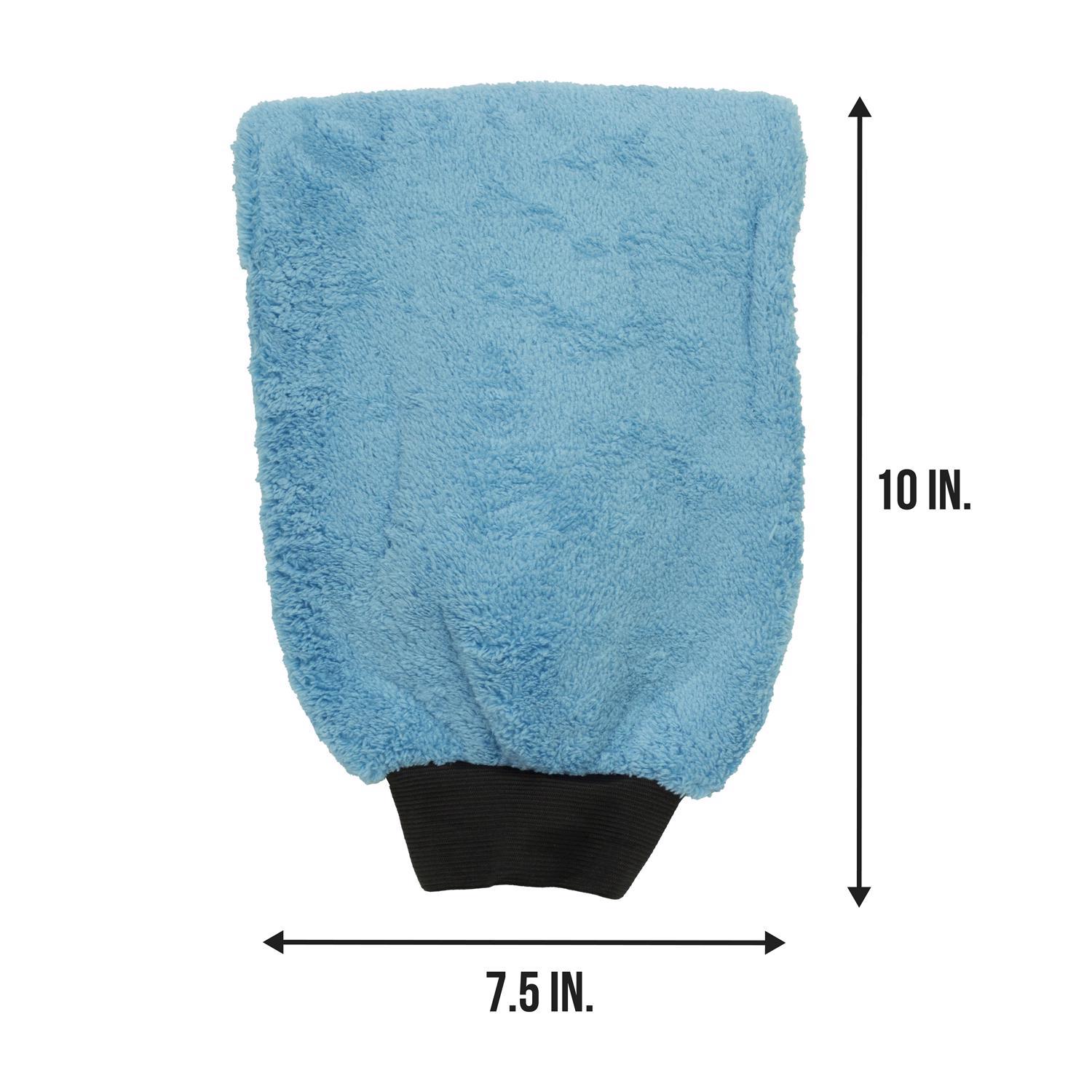Viking 10 in. L X 8 in. W Microfiber Wash Mitt 1 pk