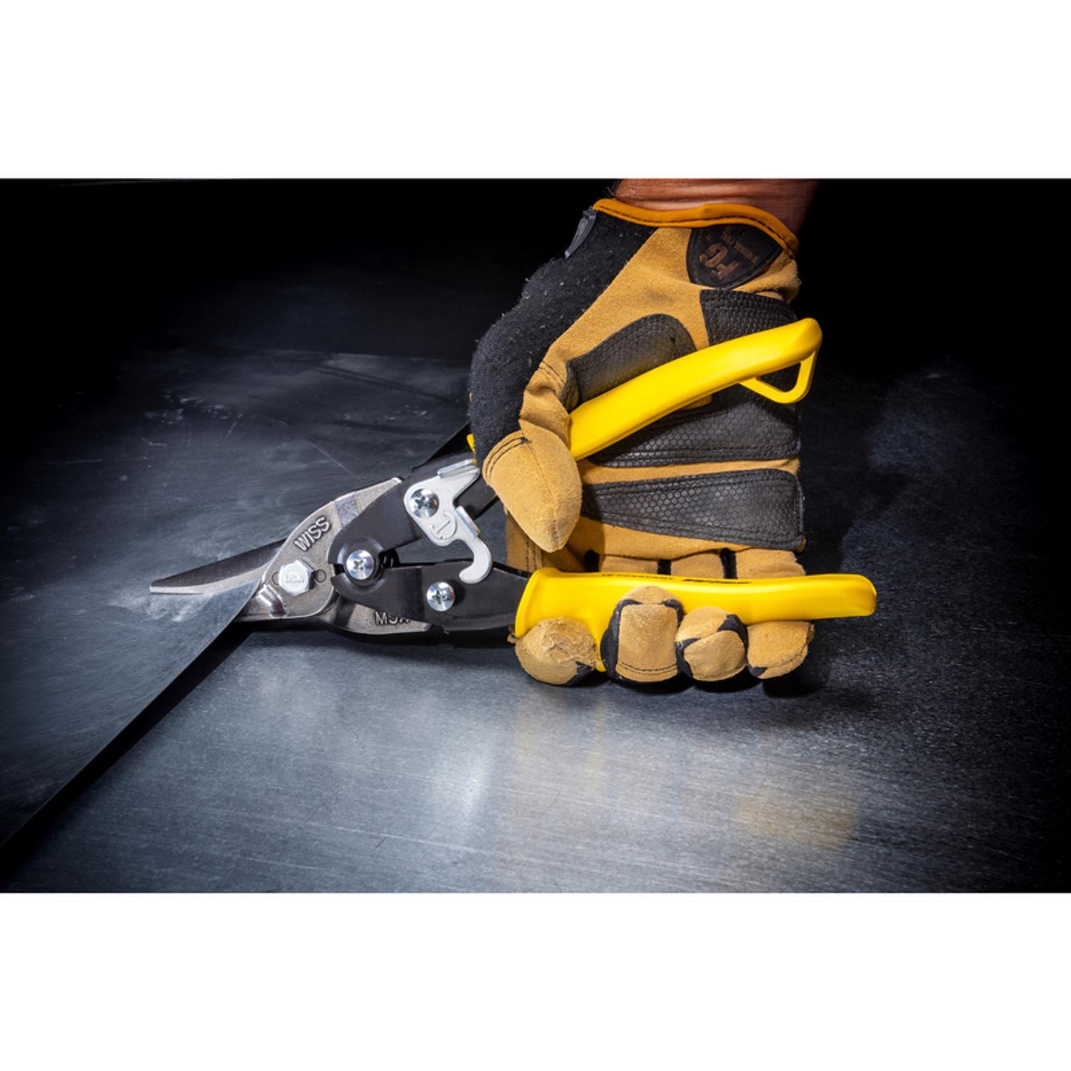 Crescent Wiss 9-3/4 in. Stainless Steel Straight Combination Pattern Snips 18 Ga. 1 pk