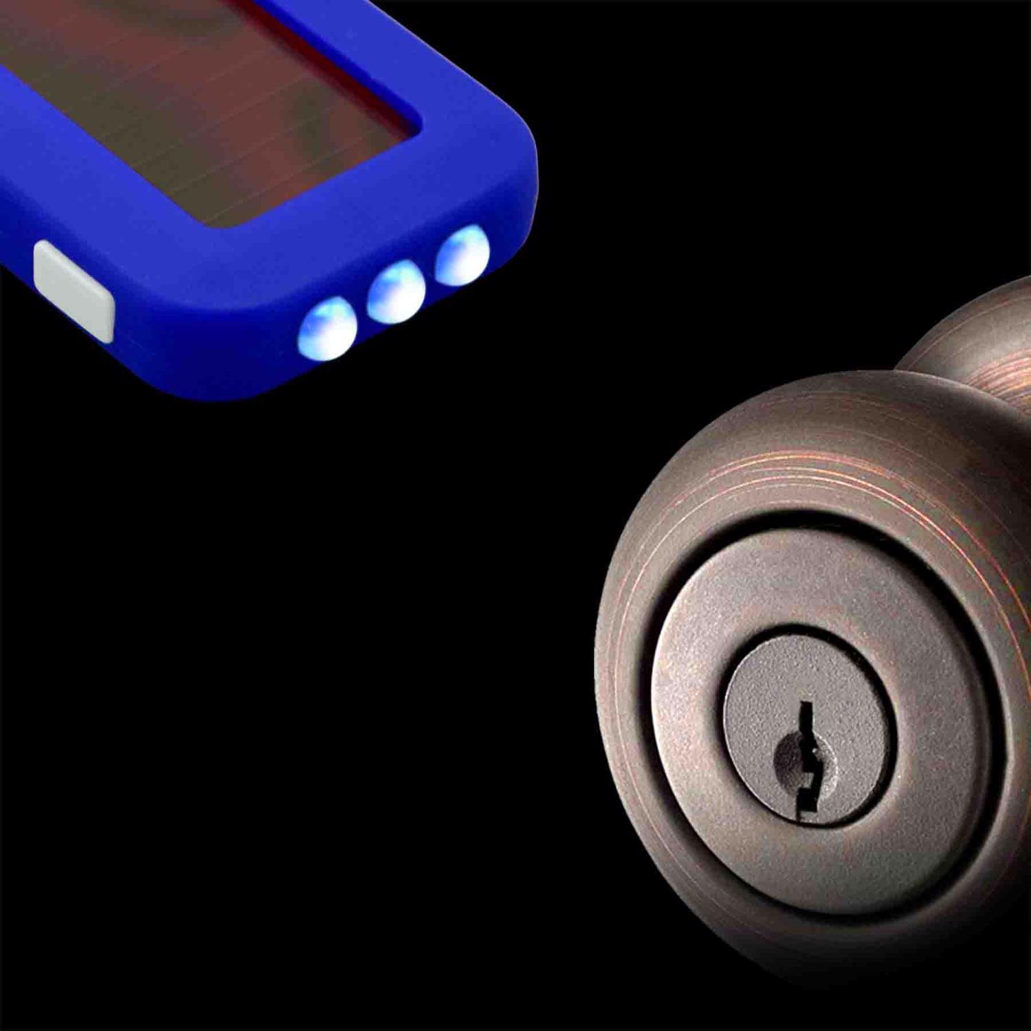 Blazing LEDz Solar 18 lm Assorted LED Flashlight AAA Battery