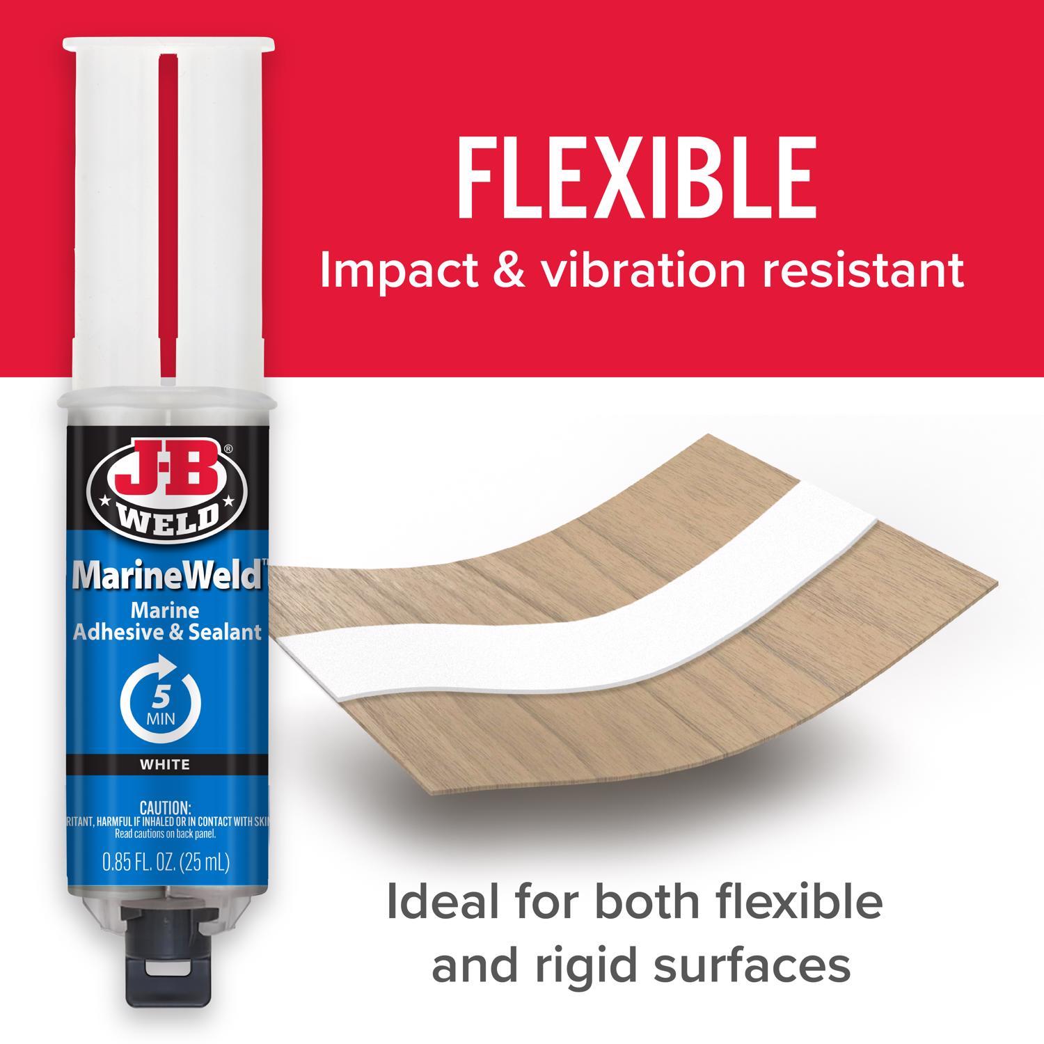 J-B Weld MarineWeld High Strength Marine Adhesive and Sealant Liquid 0.85 oz