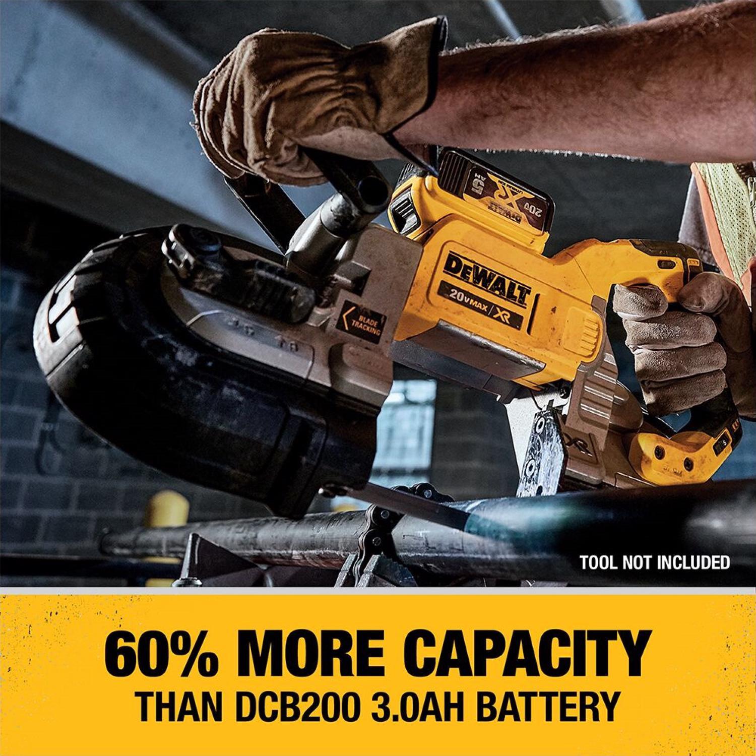 DeWalt 20V MAX DCB205C 5 Ah Lithium-Ion Battery and Charger Starter Kit 2 pc