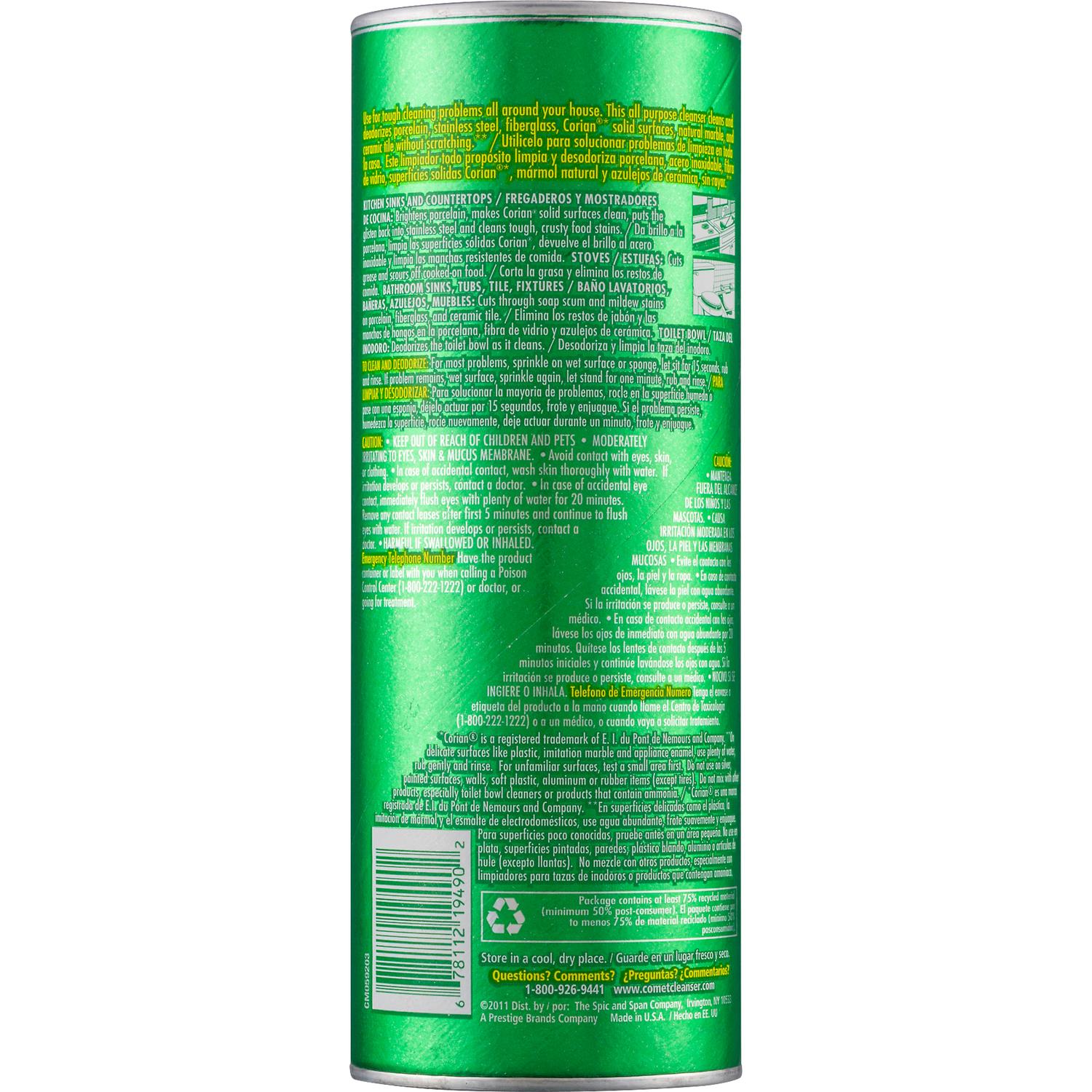 Comet Regular Scent All Purpose Cleaner Powder 21 oz