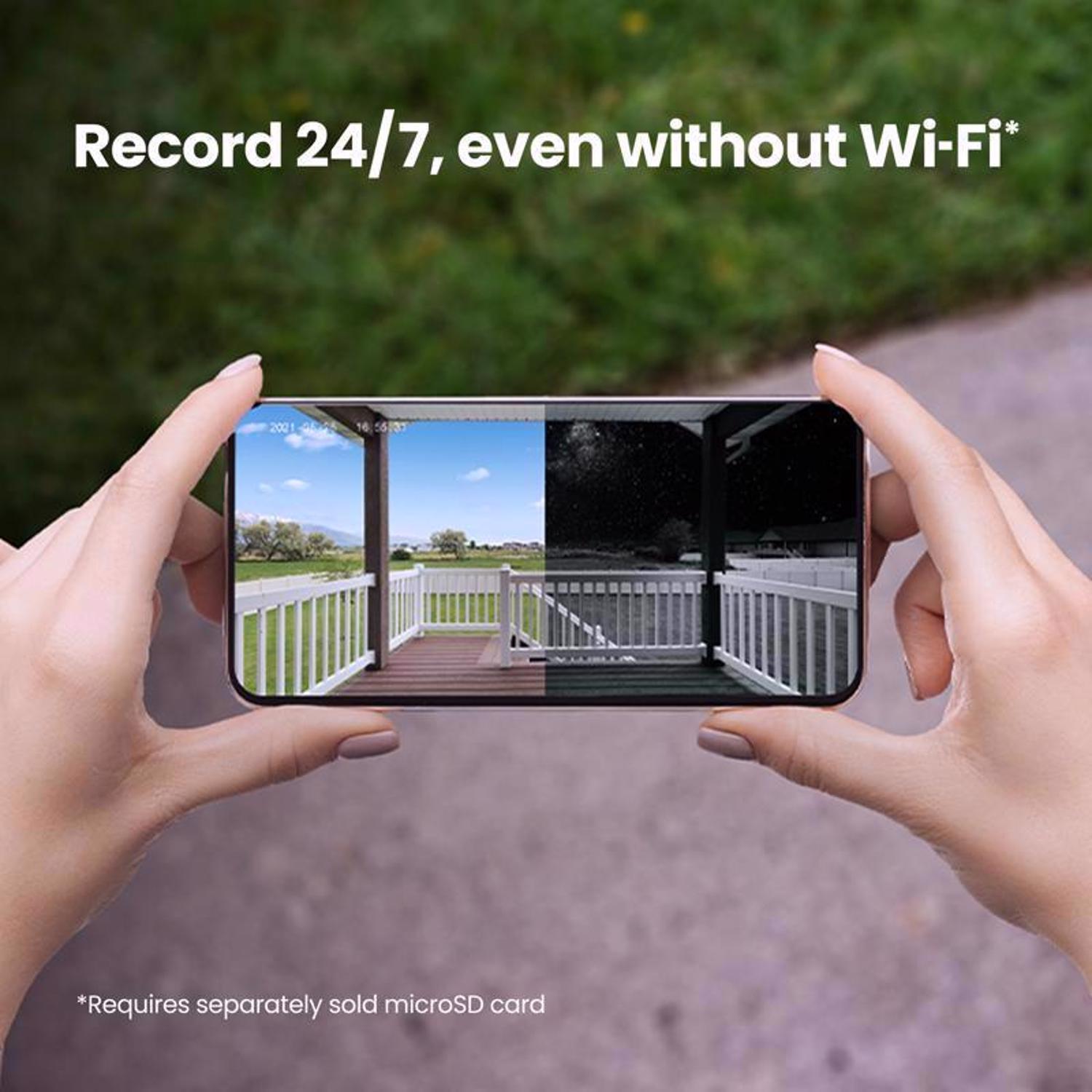 Feit Smart Home Battery Powered Outdoor Smart-Enabled Security Camera
