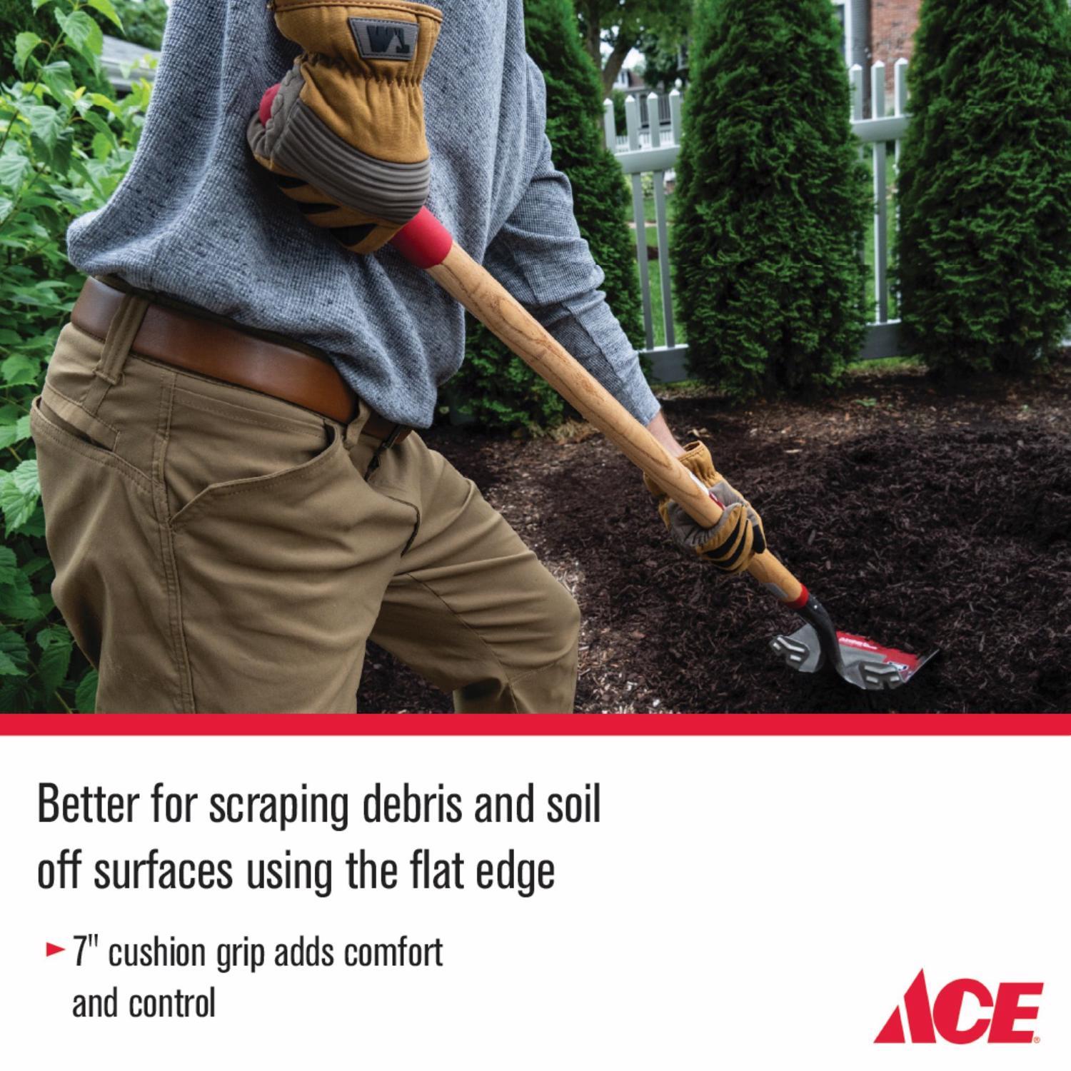 Ace 57.75 in. Steel Square Transfer Shovel Wood Handle