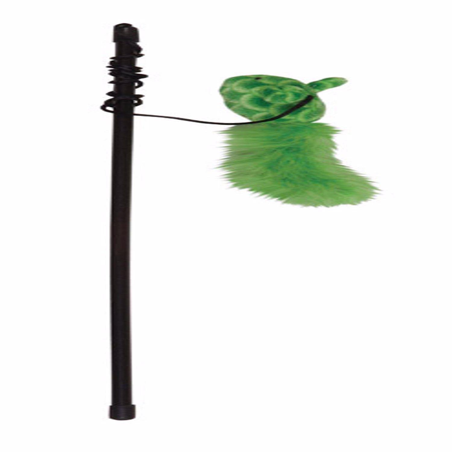 Chomper Kylies Brights For Cat Assorted Plush/Rope Feather Mouse Rattlers Large 1 pk